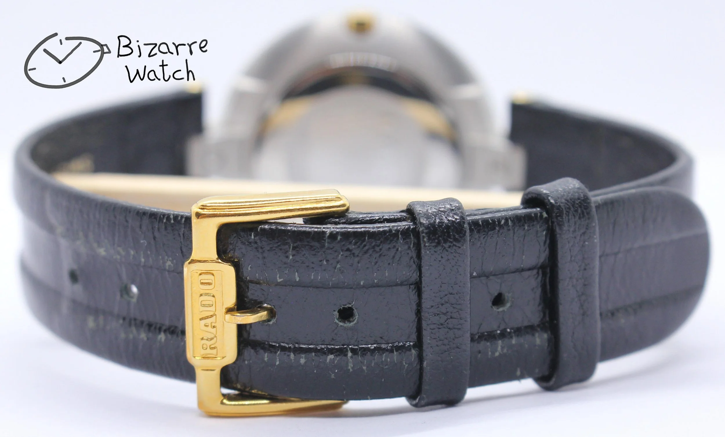 08521B 08521 B Genuine Leather strap  All Original Vintage Rado La Coupole 129.4075.4N 129.4075.4 Watch unisex women men bizarre