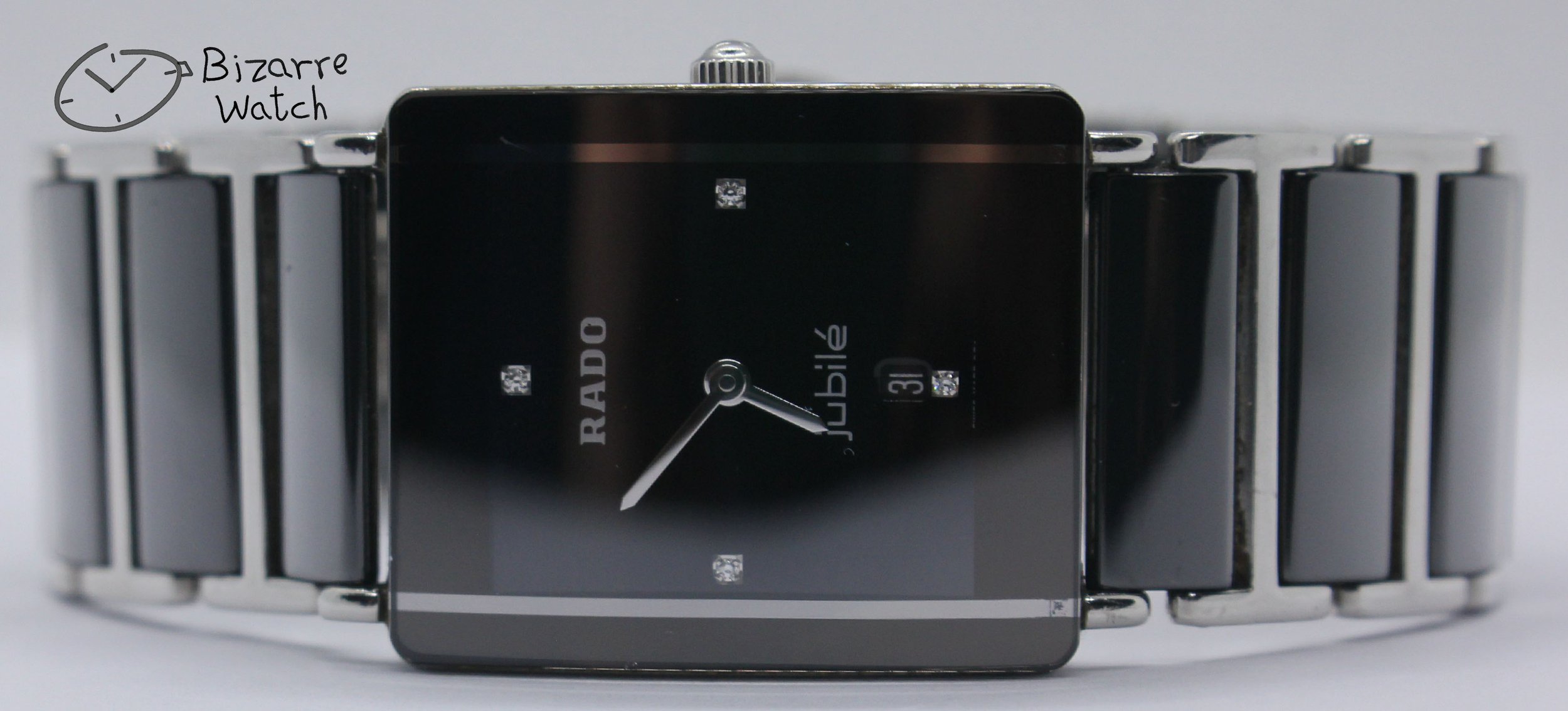 Scratchproof Rado jubile jubilee Jubilé Black Ceramic Diastar Integral 160.0486.3 Watch women men unisex bizarrewatch bizarre