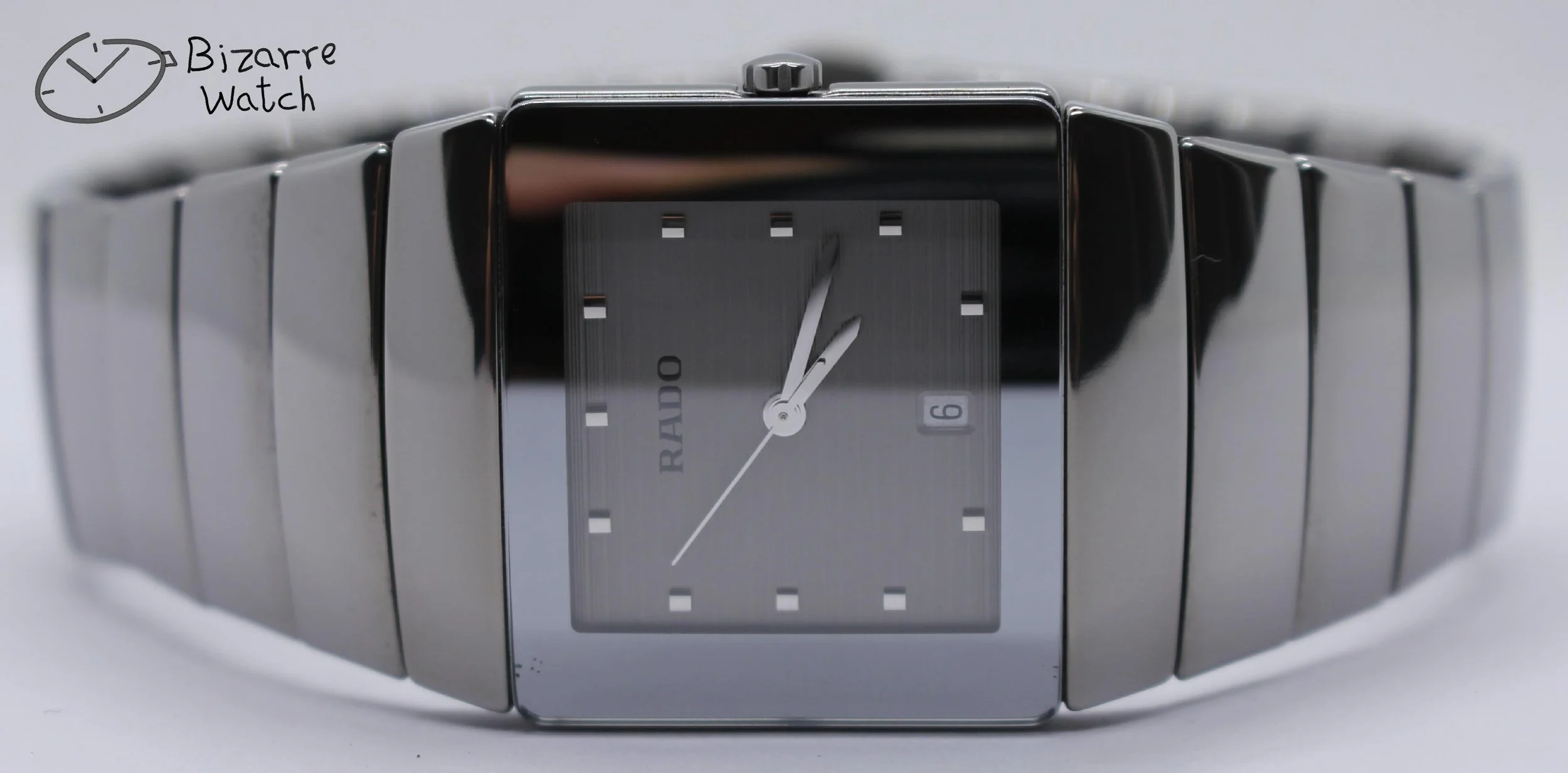 152.0332.3 R13332122 ضد الخدش ساعة ساعه رادو يد رجالي حريمي رجالى حريمى عتيقة قديمة  مستعملة مستعمل سيراميك سنترا سينترا تيتانيوم فضي سلفر سيلفر رصاصي تاريخ