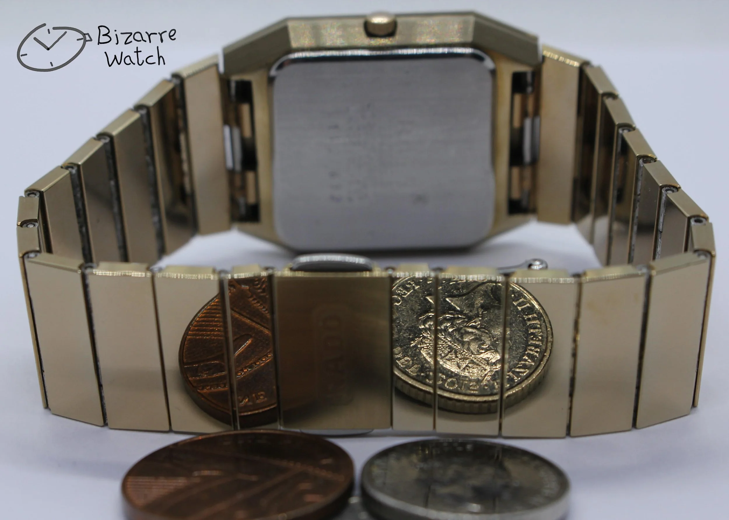 coin reflection links bracelt Vintage Scratchproof Rado Diastar 129.0325.3 Tungsten Mirror Finish Unisex Watch bizarre women men