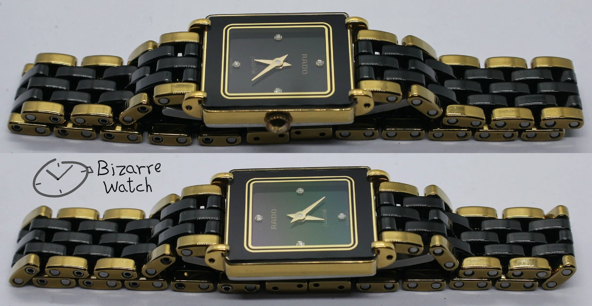 polarised polarized lens view 4 diamonds diamond vintage Jubilé Scratchproof Rado Jubile Diastar 204.0357.3 High Tech Ceramics  ceramic Watch ladies women preowned used