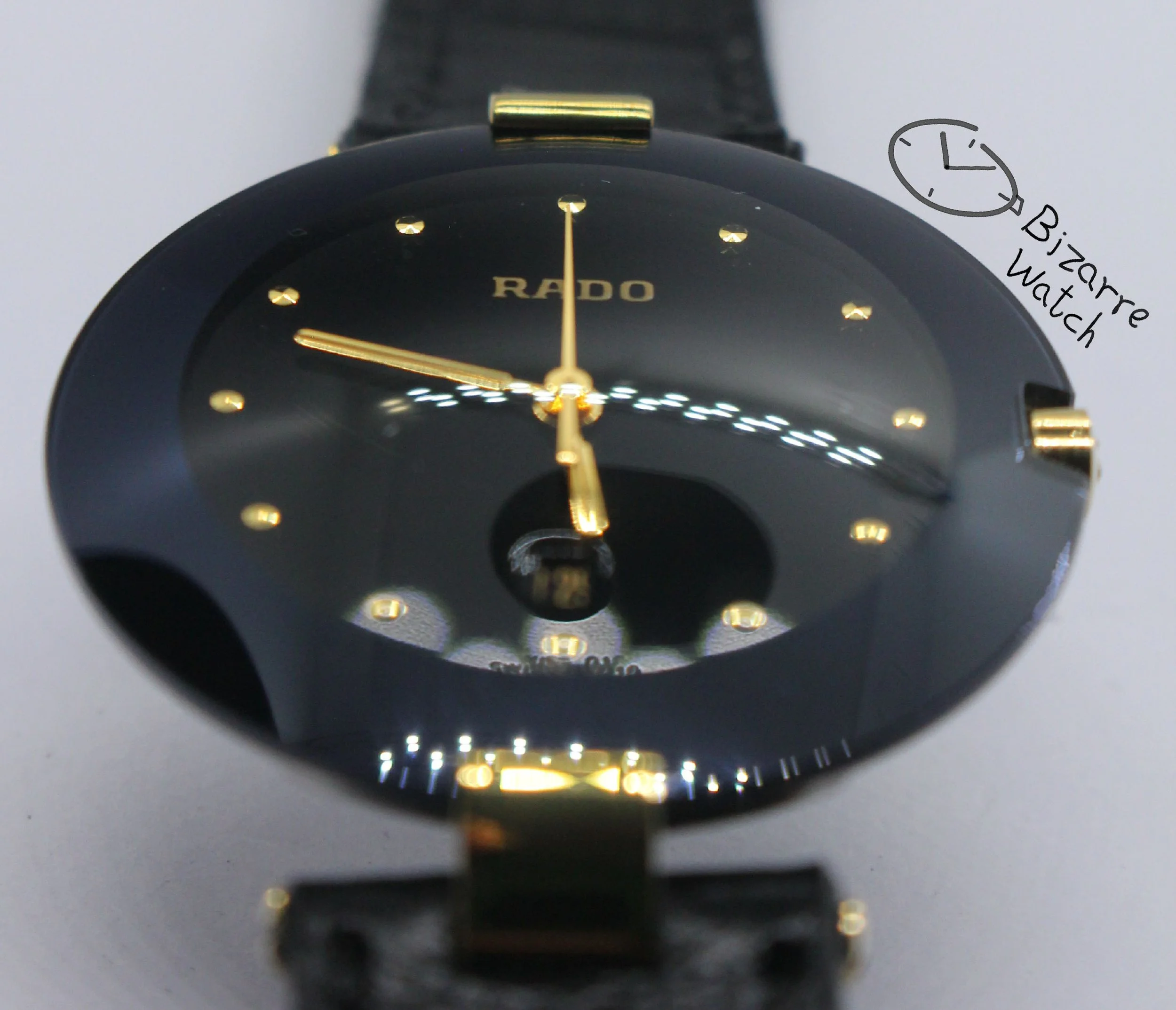 polarised polarized lens view Vintage Rado La Coupole 129.4075.4 129.4075.4N Genuine Leather Long Strap Watch bizarre bizarrewatch women men unisex