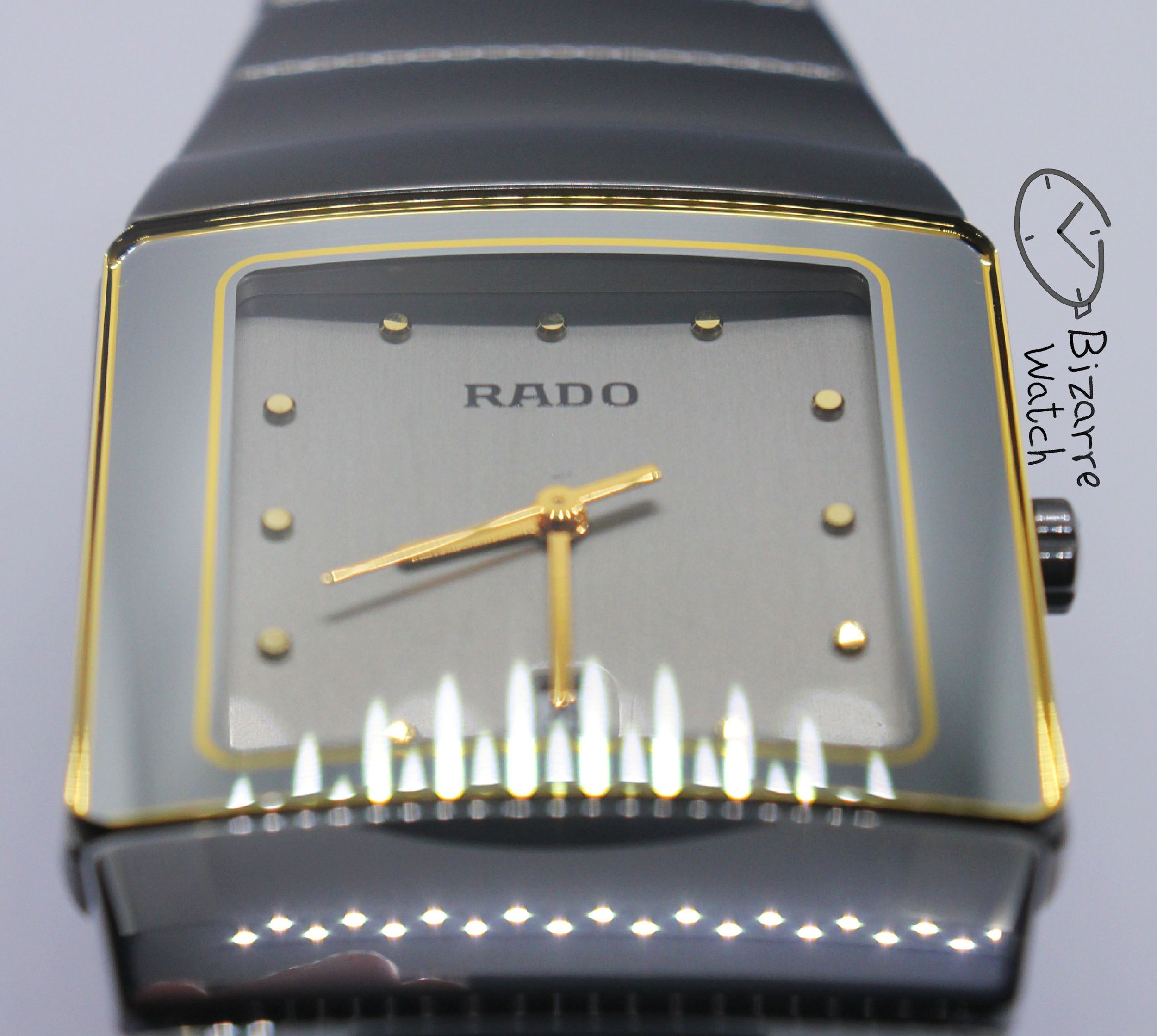 Rado Diastar Sintra Silver Dial 29mm 152.0332.3 Silver Ceramic Titanium Watch