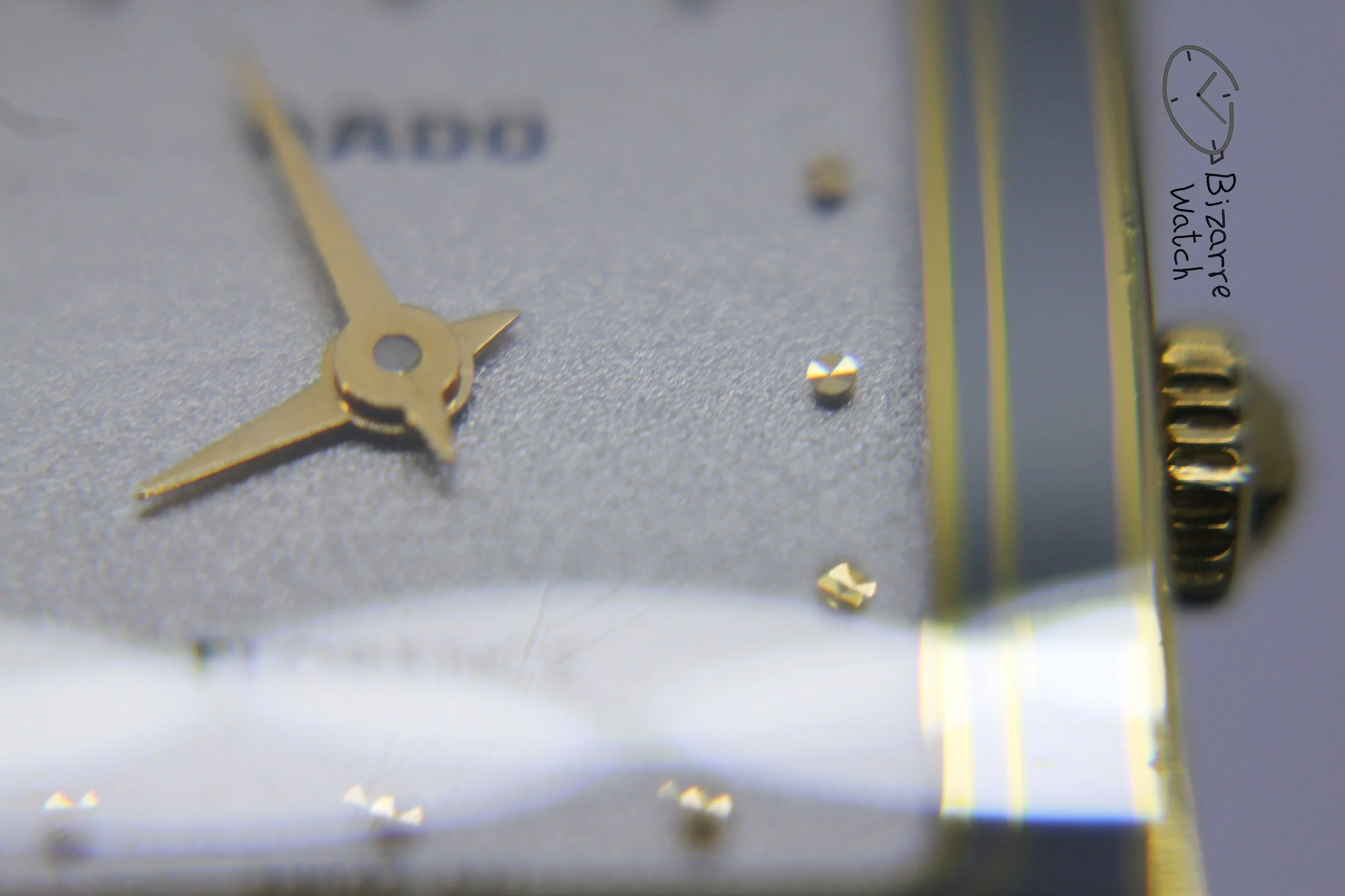 women Ladies Rado Florence 153.3606.2 153.3606.2n  Two Tone Bracelet Sapphire Crystal Watch bizarrewatch bizarre