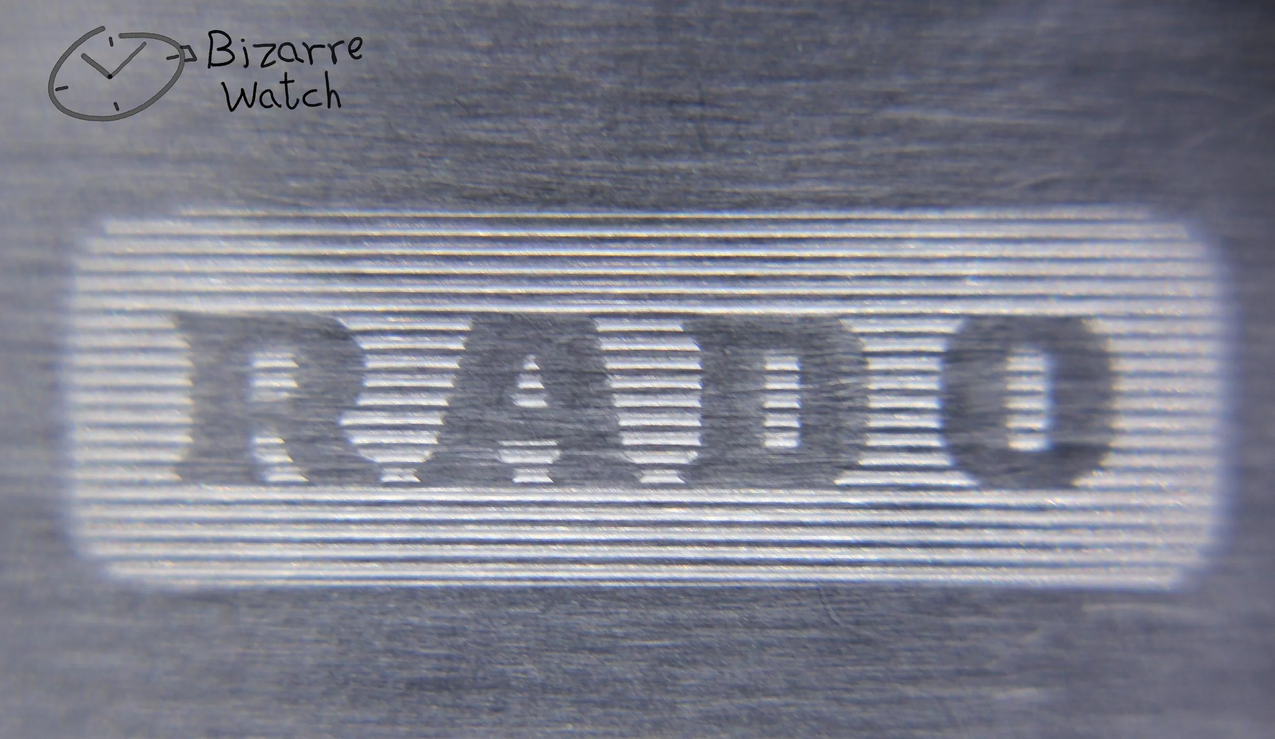 clasp 04368 new used vintage Rado The Original 114.0391.3 Silver Tungsten women men watch unisex bizarre