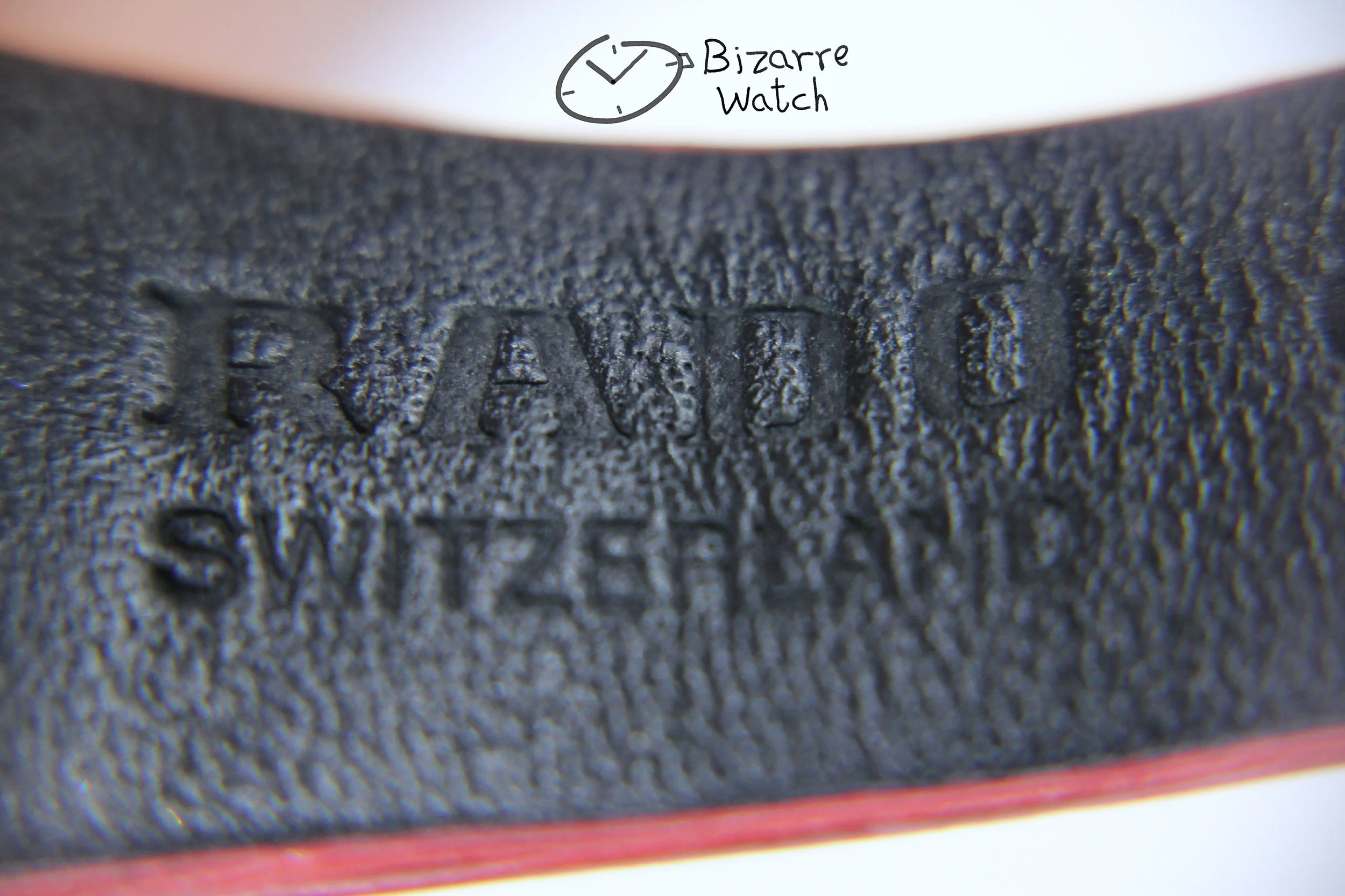 strap bracelet 08724H 08724 vintage nos New Old Stock Scratchproof Rado Ceramica Diastar 963.0350.3 Black Ceramic Red Strap Watch bizarre women ladies
