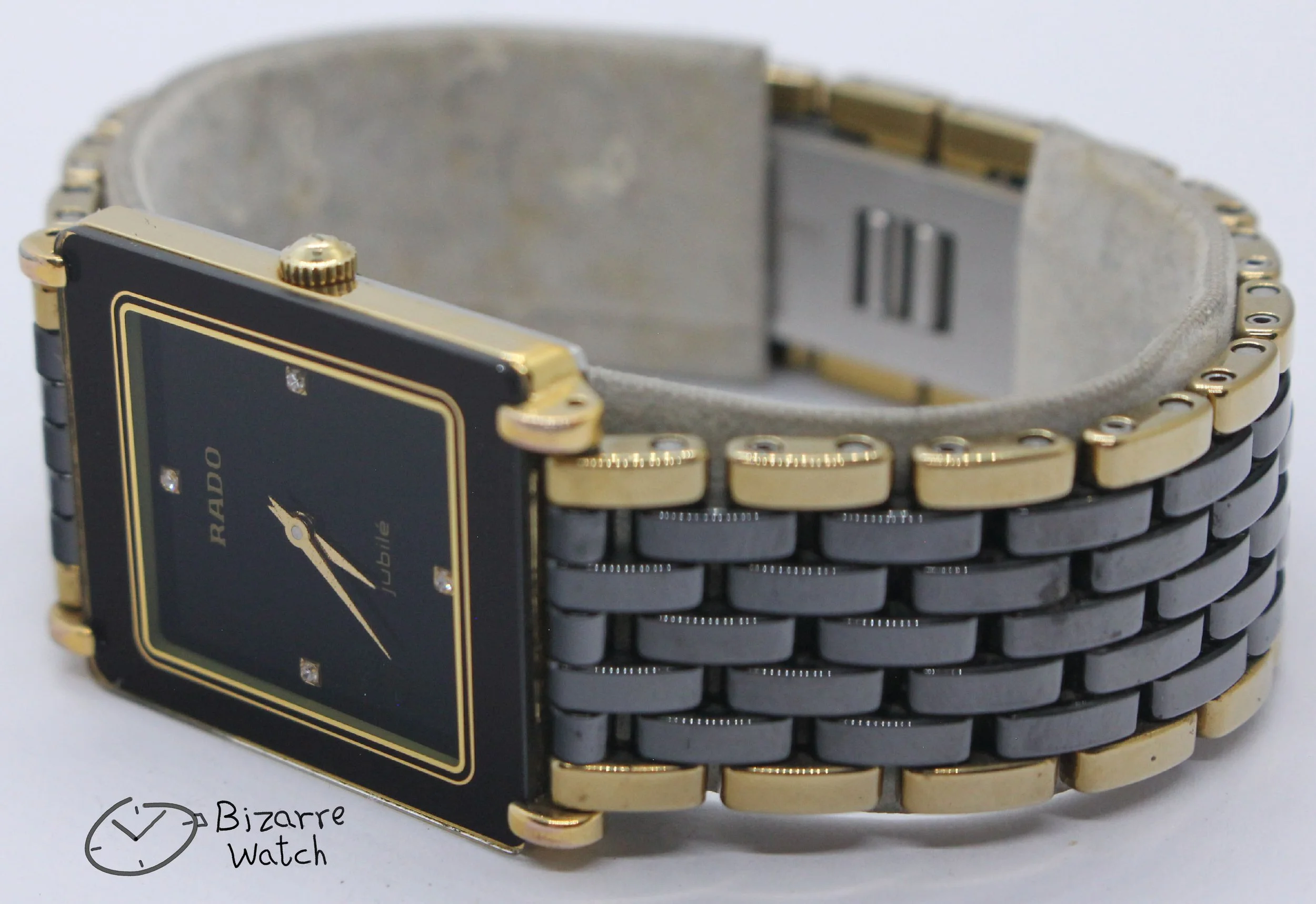 polarised polarized lens view 4 diamonds diamond vintage Jubilé Scratchproof Rado Jubile Diastar 204.0356.3 High Tech Ceramics  ceramic Watch ladies women preowned used