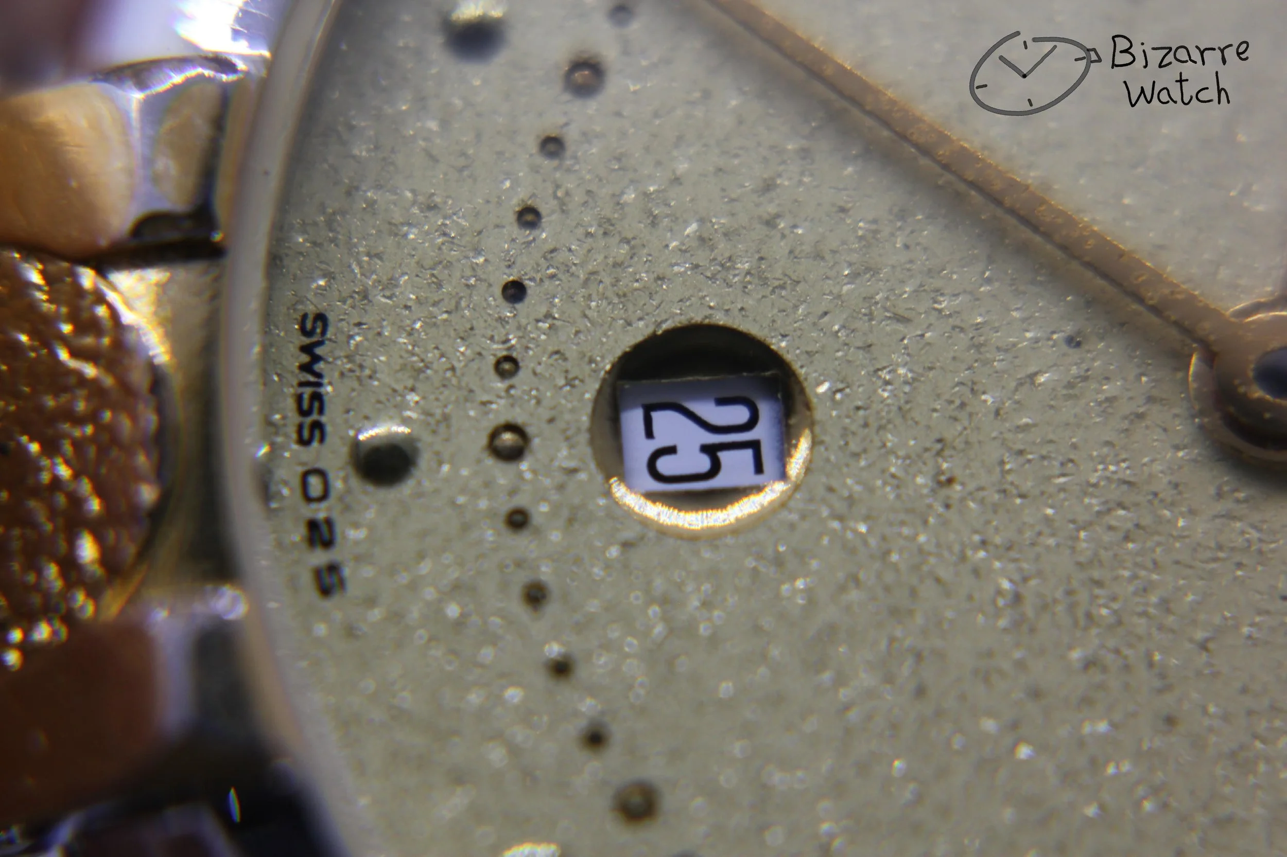 dial hands logo 025 vintage Rado Florence 160.3568.2 bracelet round date yellow Two Tone Goldplated Watch bizarre bizarrewatch women men unisex used preowned