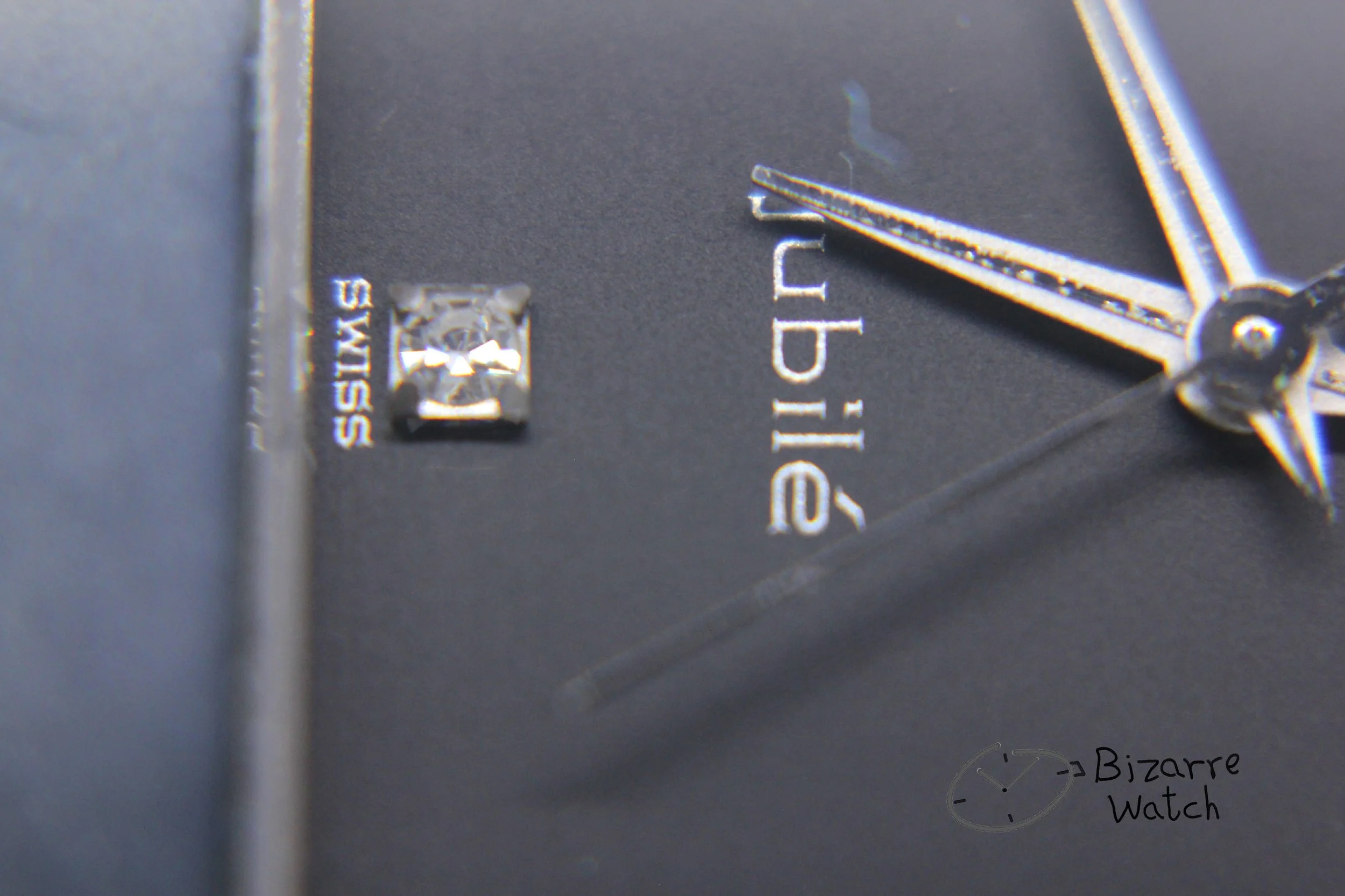 dial hands logo diamond diamonds Jubilé Vintage Rado Jubile Diastar 104.0118.3 Scratchproof 29mm bizarre watch women men