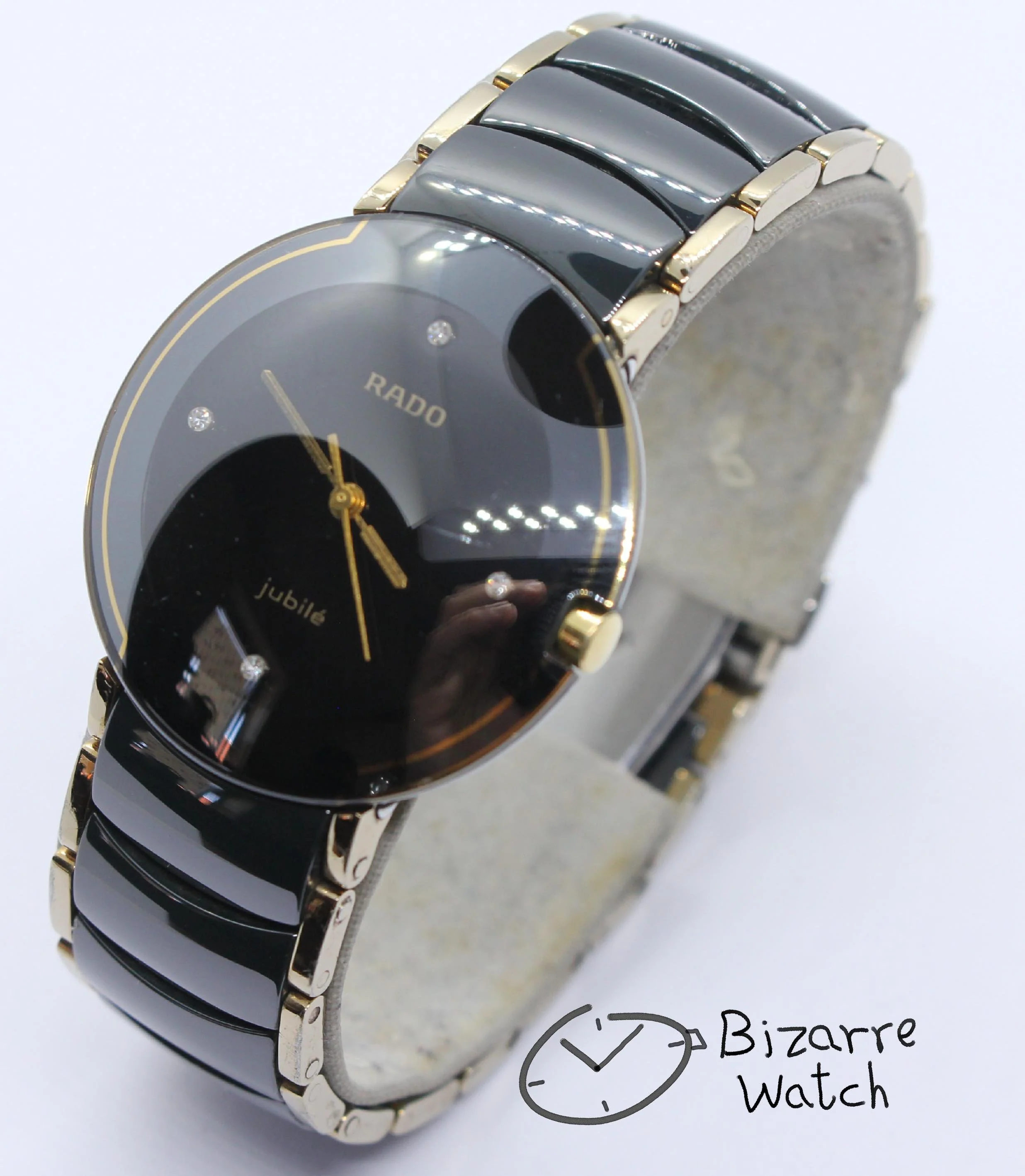 129.0300.3 الماس ألماس سيراميك ضد الخدش ساعة ساعه رادو يد رجالي حريمي رجالى حريمى عتيقة قديمة  مستعملة مستعمل قبة كوبول قبه سوار