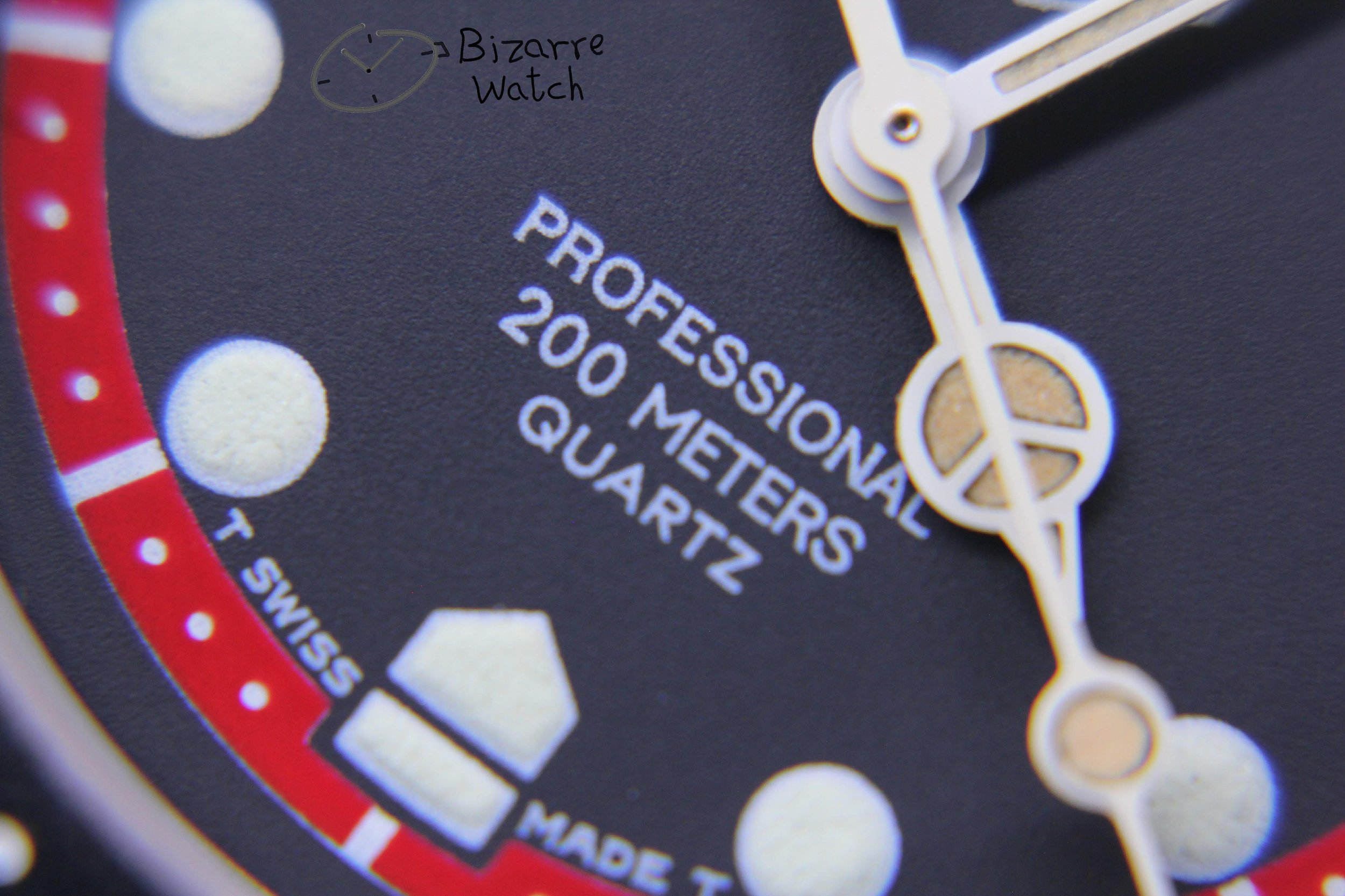 tritium lume radioactive dial hands logo date Vintage TAG HEUER Formula 1 200M All Black With Date 383.513 Watch men unisex