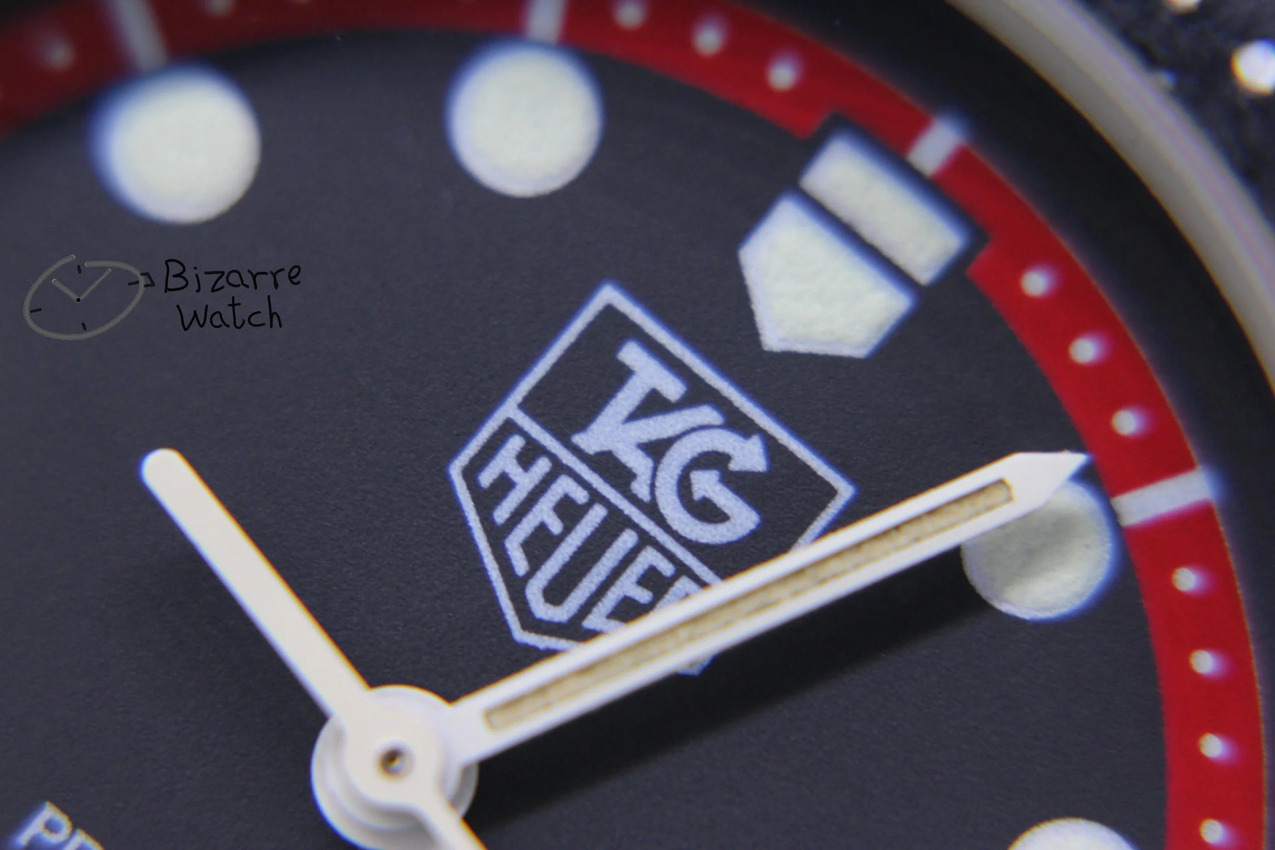 tritium lume radioactive dial hands logo date Vintage TAG HEUER Formula 1 200M All Black With Date 383.513 Watch men unisex