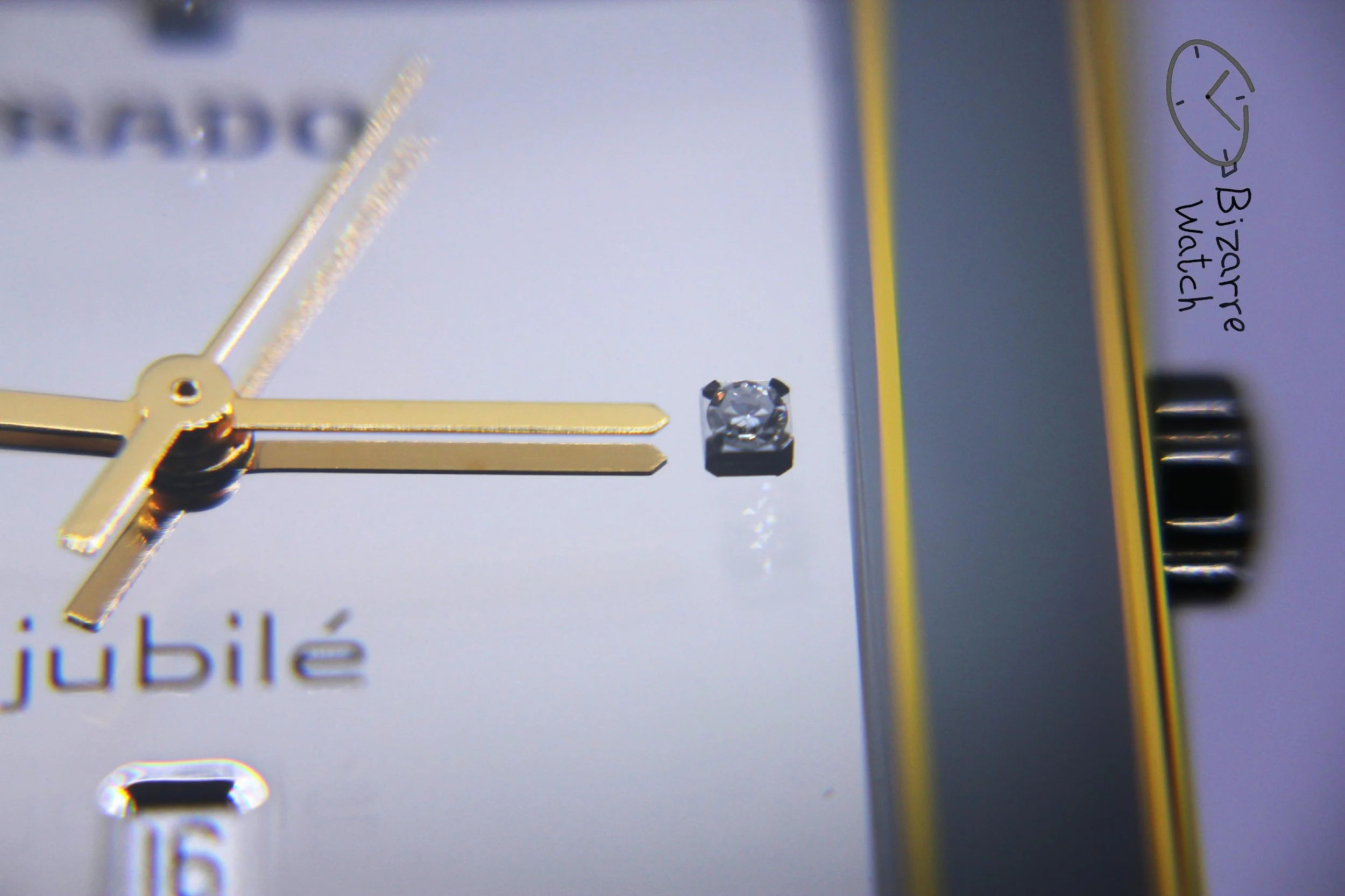 dial 071 hands logo diamond vintage scratchproof Rado Sintra jubile jubilee Jubilé Mirror Silver 152.0332.3 Ceramic Titanium Watch women men unisex bizarre