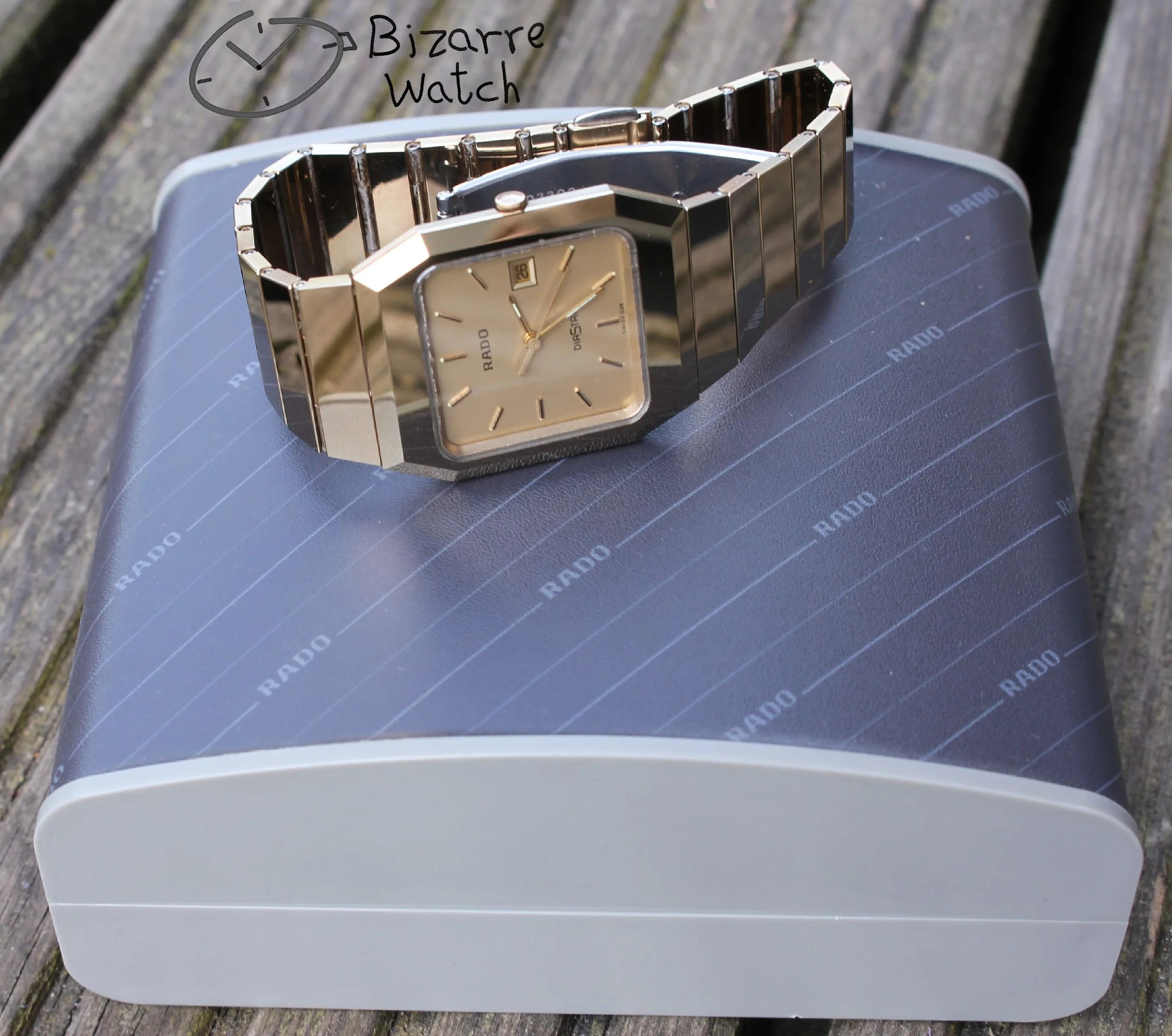 box Vintage Scratchproof Rado Diastar 129.0325.3 Tungsten Mirror Finish Unisex Watch bizarre women men