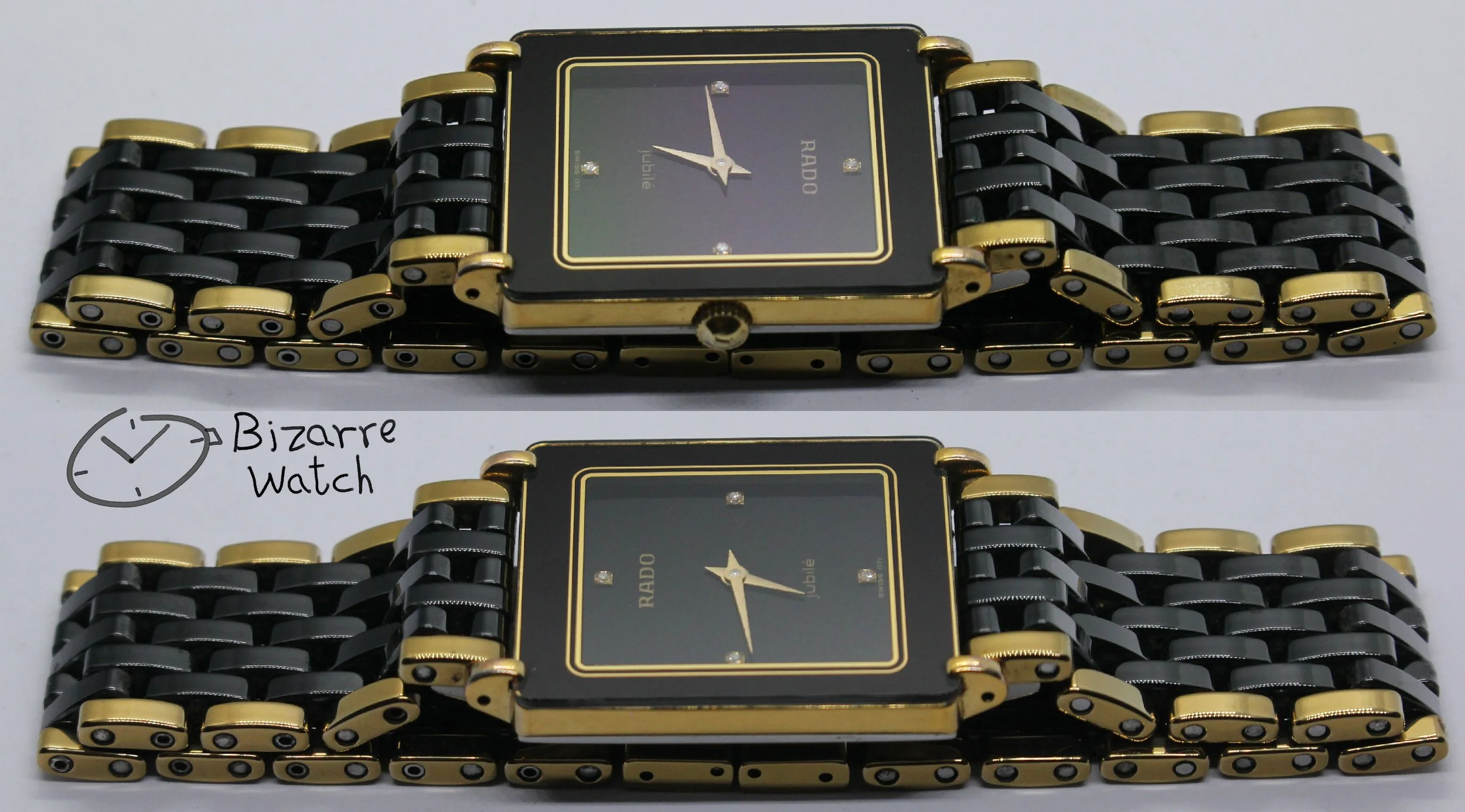 polarised polarized lens view 4 diamonds diamond vintage Jubilé Scratchproof Rado Jubile Diastar 204.0356.3 High Tech Ceramics  ceramic Watch ladies women preowned used