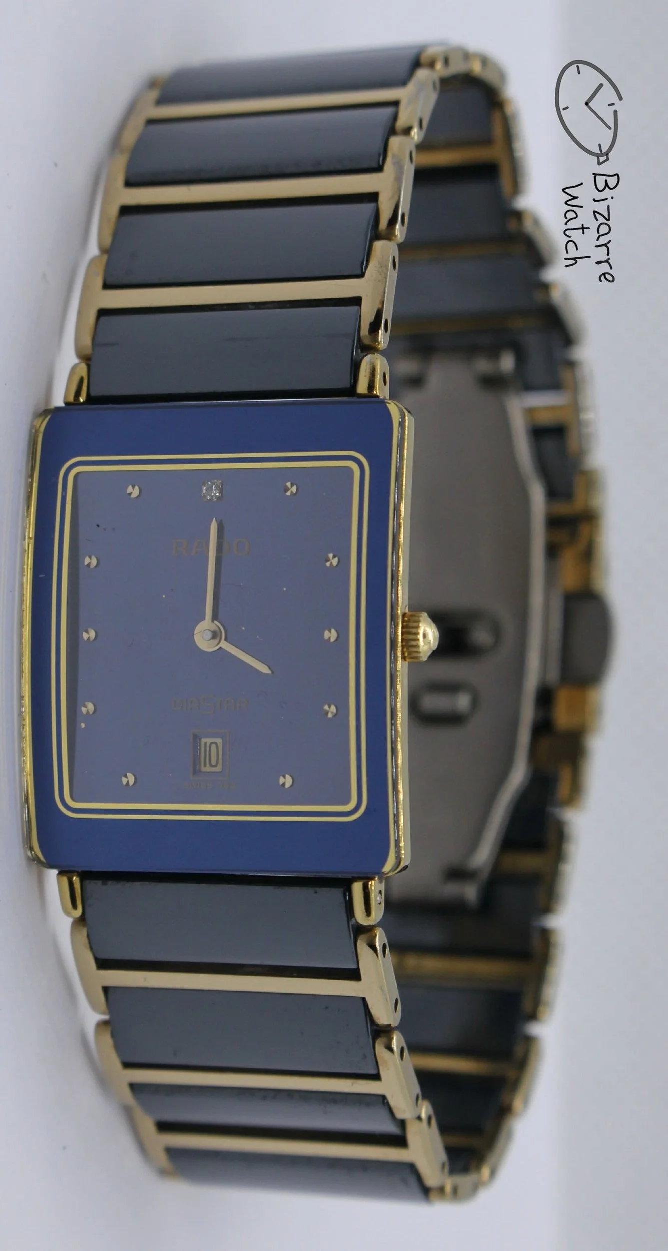 Rado Integral Blue Ceramic 24mm Diastar 160.0281.3N Watch 