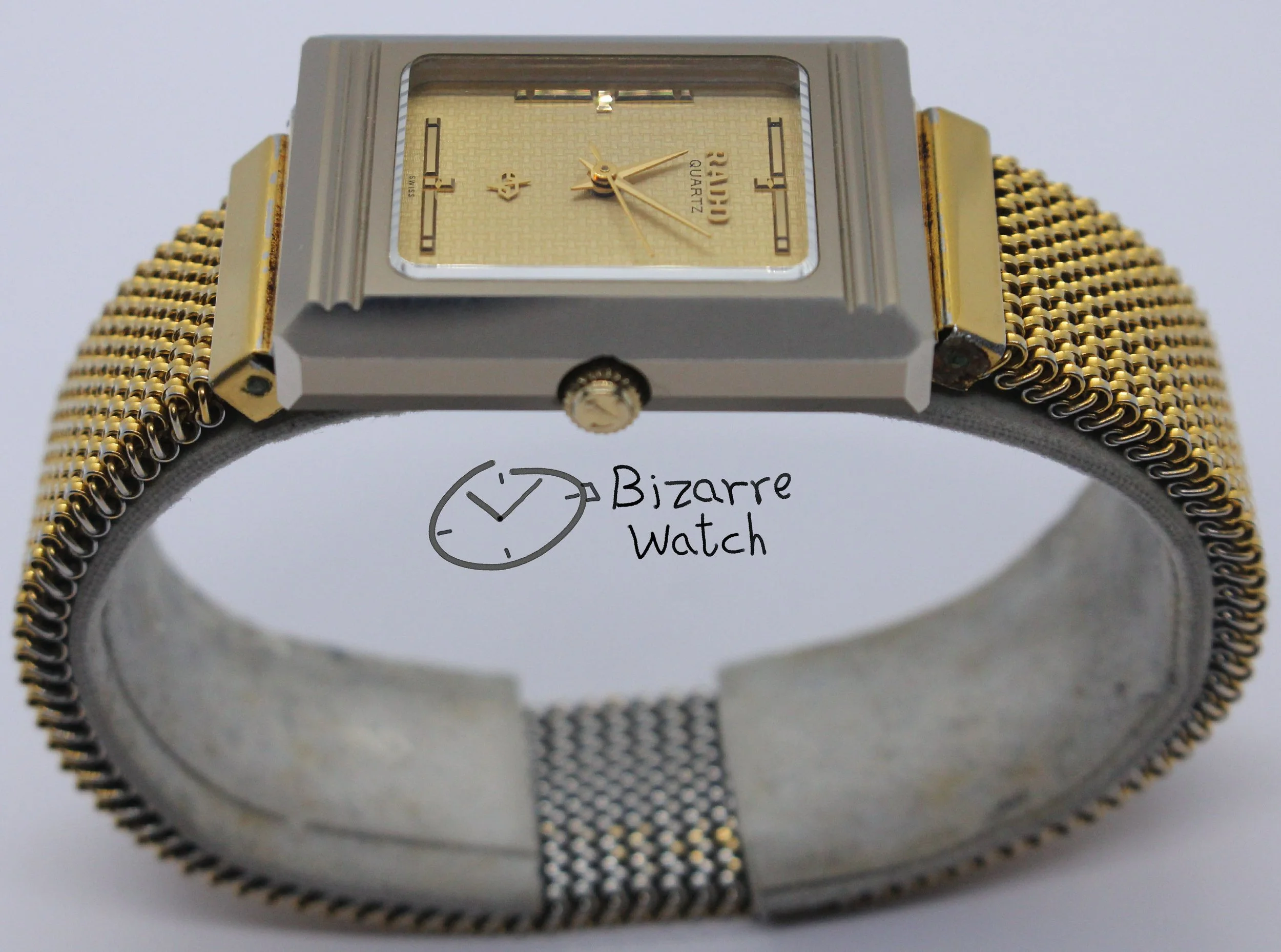 Rado Florence Goldplated 160.3677.2 Genuine Leather Watch