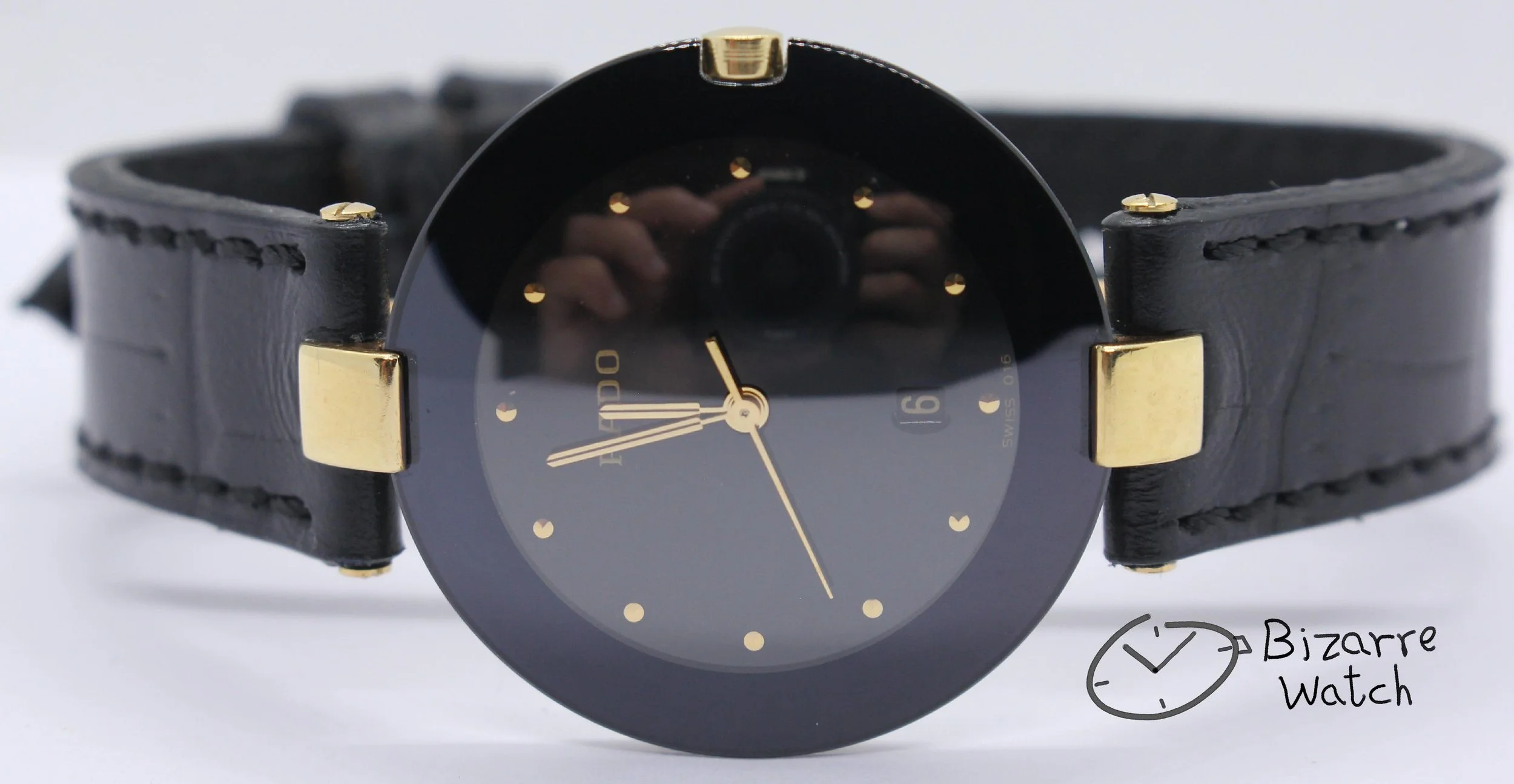 handmade band 129.3575.4 Long Strap Vintage Rado La Coupole 129.3575.4N Genuine Leather Watch bizarre women men unisex