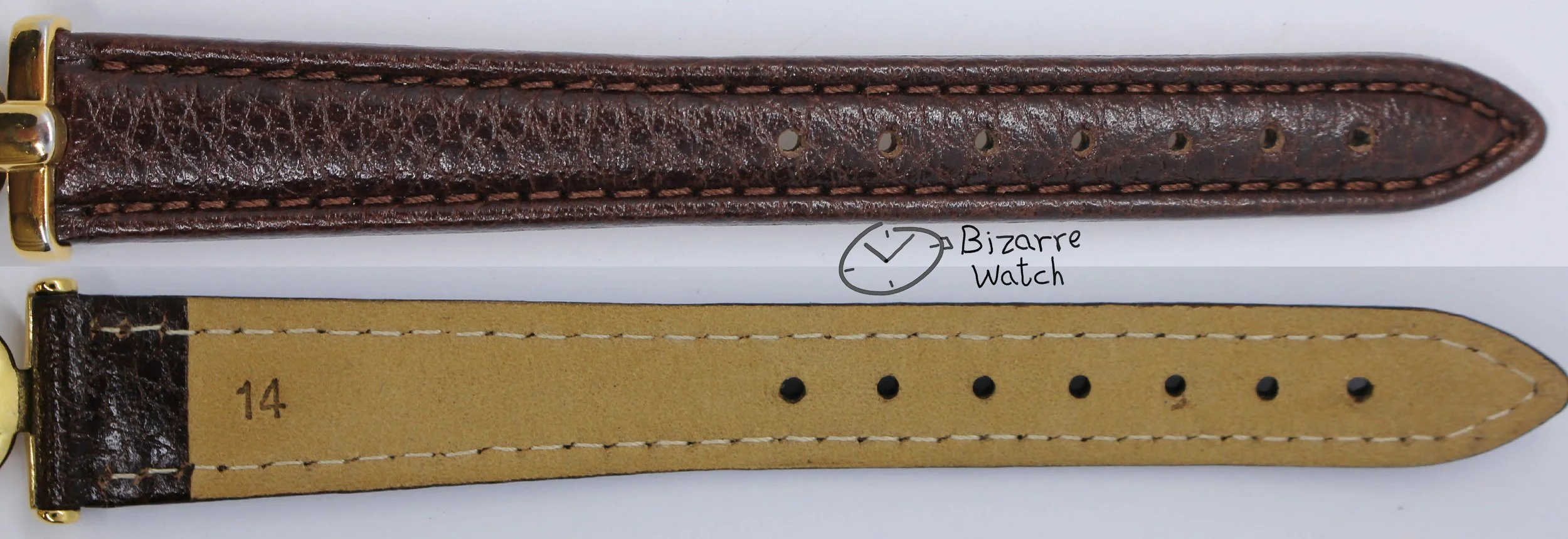 buckle strap genuine leather Vintage Ladies gold plated Goldplated GUCCI 6300L White Dial Brown Strap Watch women bizarre