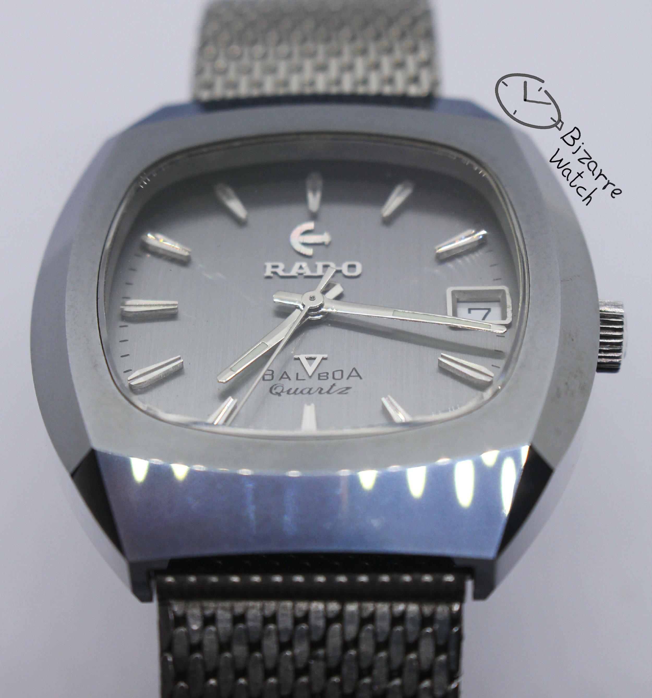 Vintage Scratchproof Rado Balboa K161 Tungsten Sapphire Crystal 