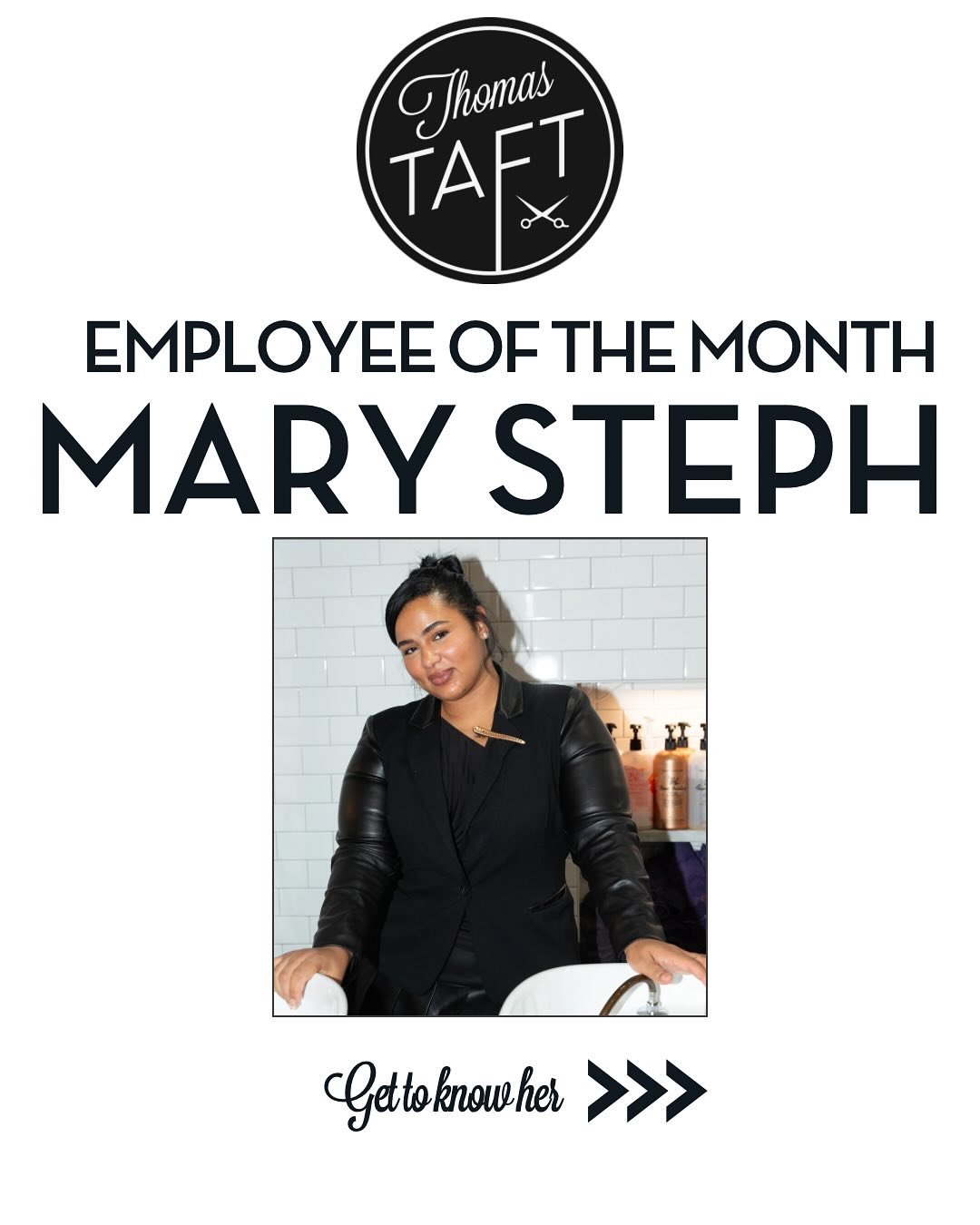✨ Employee of the Month Spotlight: Mary Steph 

Meet Mary, your go-to NYC hairstylist with 13 years of experience and a talent for balayage, custom color, and extensions. She doesn&rsquo;t just transform your hair&mdash;she transforms how you feel! ?