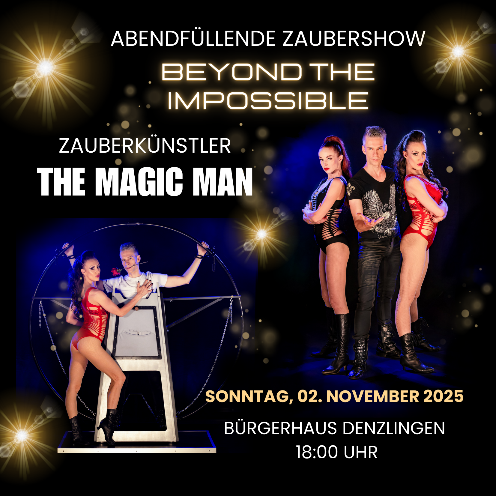 Beyond the impossible – Zaubershow in Denzlingen