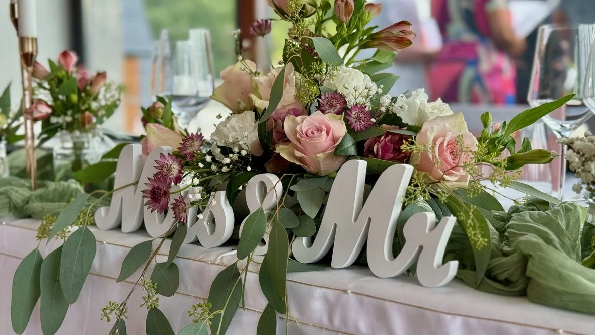 Individuelle Floristik für eine Hochzeit im Schwarzwald