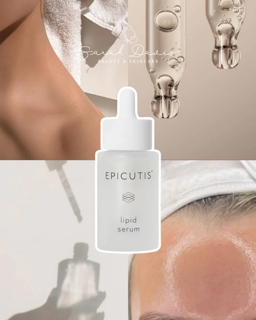 🤍 Sarah Davis Beauty &amp; Skincare&rsquo;s best sellers and their aesthetics.. 
 Shop all and more on website or in spa suite 
🩷VOTE🩷 for your favorite in the poll below!
.
.
.
🤍 This was so fun to make! Super cute idea from @correctiveskinchris