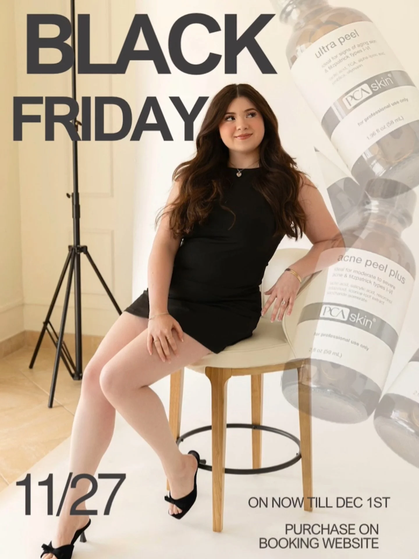 Happy Thanksgiving &amp; Black Friday Eve!!

Here are some bundles I curated for your guys!

Buy $200 gift card get $50 for free!

Buy 3 Get 1 Free PCA Peels!

Buy the Saver Bundle get a free Epicutis Eye Mask or Elta UV SPF!

Purchase on my booking 