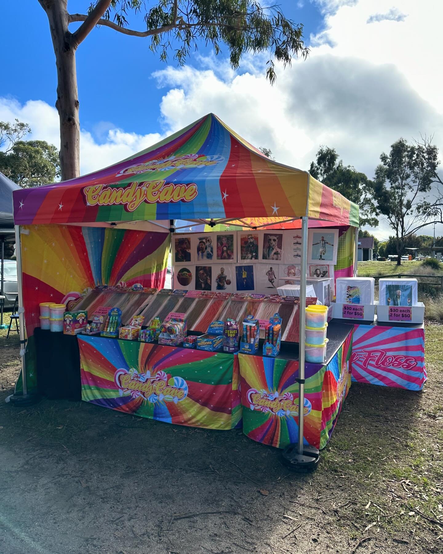 Today we&rsquo;re trading at the Wallan Market until 2pm come down and say hello #wallanmarket #wallan #vicmarkets #melbourne #candyshop #lollyshop #sourstraps #foryou