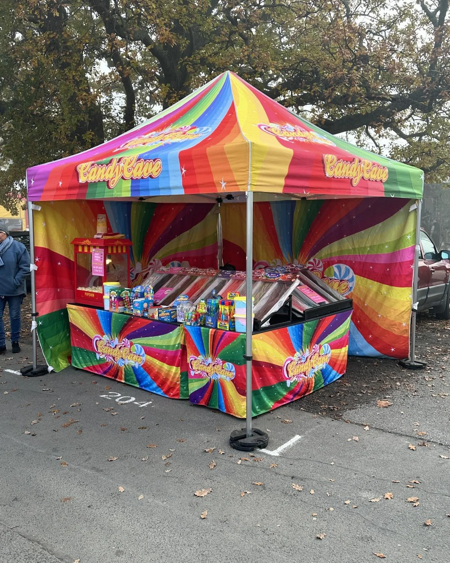 Come find us at Akoona Park Market in #berwick today #market #popcorn #candystall #exoticlicorice #lollyshop #foryou