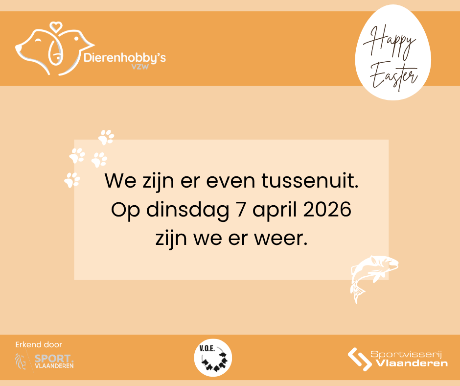 Kantoor gesloten - Paasmaandag