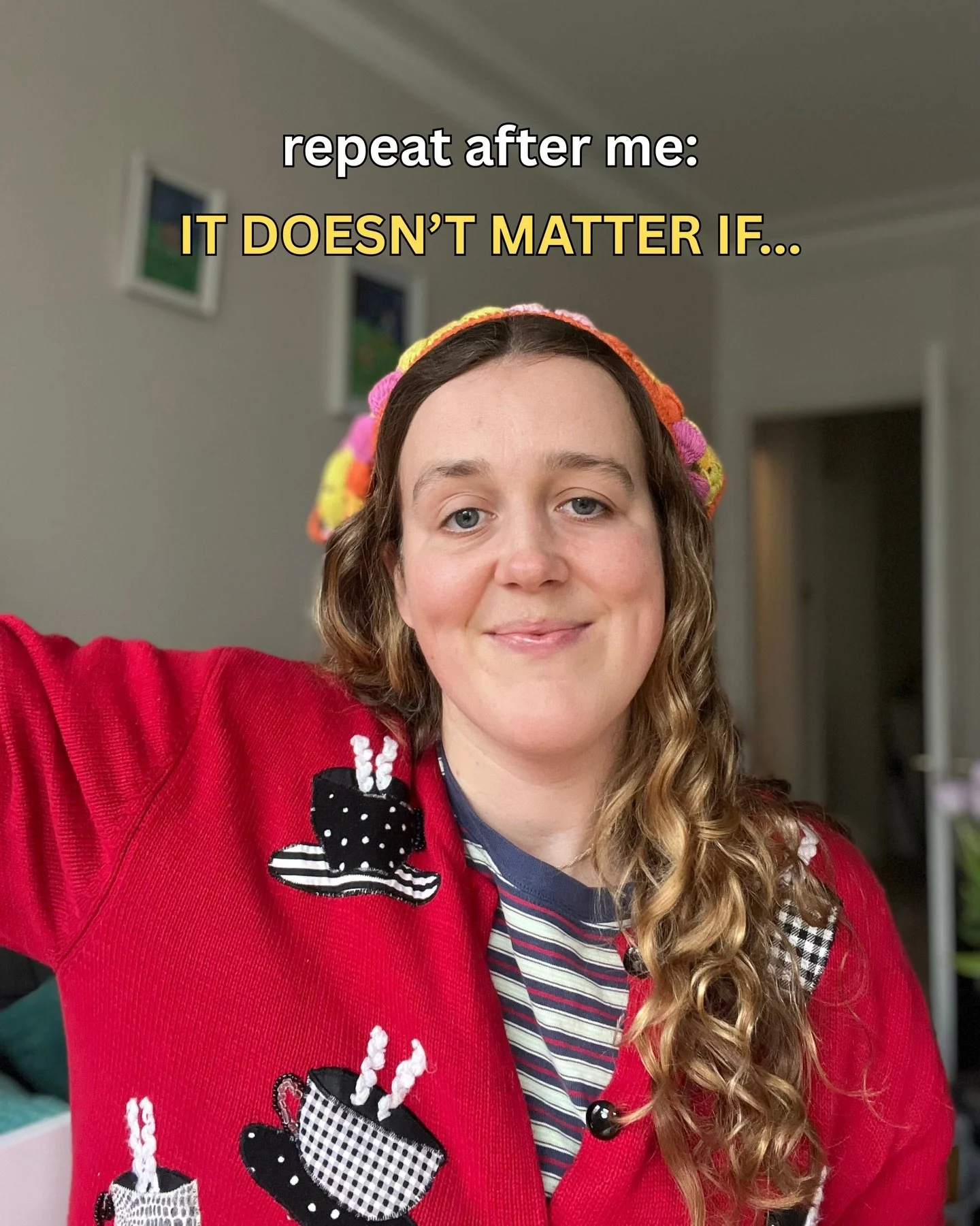 Playing with portrait mode on my phone today to deliver this message which came to me during my morning swim and which I became so immediately passionate about I had to get it out ASAP. I believe this at the core of my being. To create is to be free.