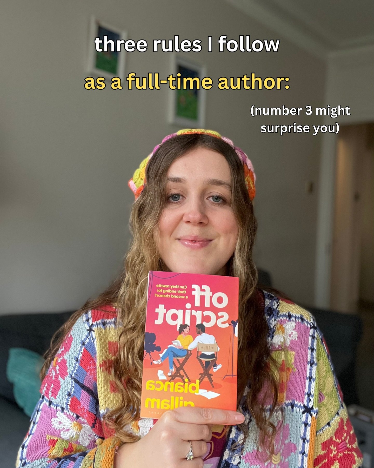 Three rules I follow as a full-time author. My process is developing every day but these are the things I stick to at the moment that seem to be the most helpful. I wanted to share them on here in case they&rsquo;re helpful for you, too!

If you&rsqu