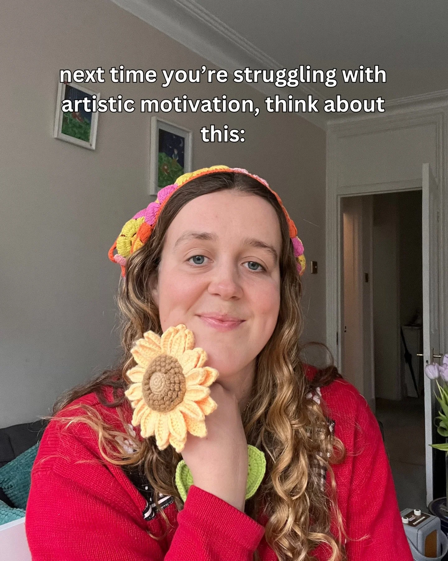 This came to me yesterday when I was sitting watching a live recording of one of my favourite podcasts and I thought: once upon a time this was just two people with an idea. And now I listen to it before I sleep, when I&rsquo;m walking around, and I&