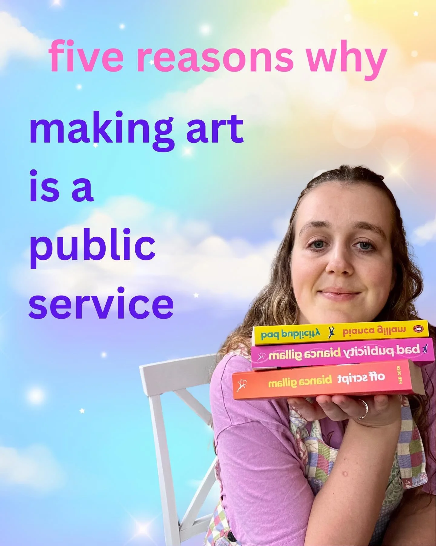 We live in a world where creativity can often be painted (pun intended) as a selfish act. Taking time away from your &lsquo;real life&rsquo; to make things. But what if it&rsquo;s not? What if it&rsquo;s the realest thing you can do, an act of self-s