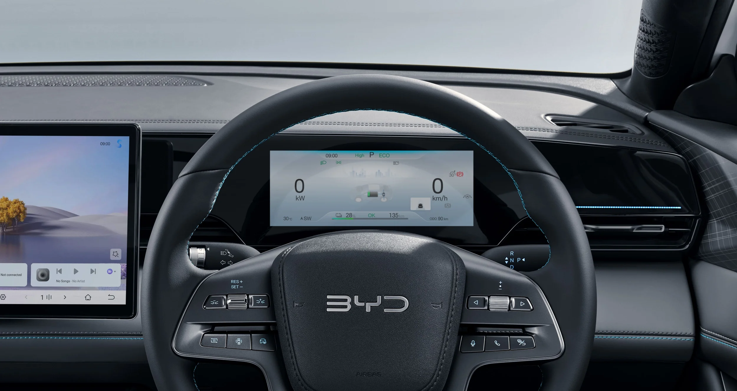 BYD SEAL 6 หน้าจอเรือนไมล์