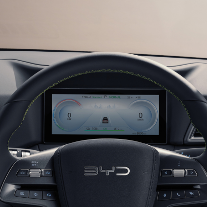 BYD ATTO 2 หน้าจอเรือนไมล์ดิจิทัล LCD