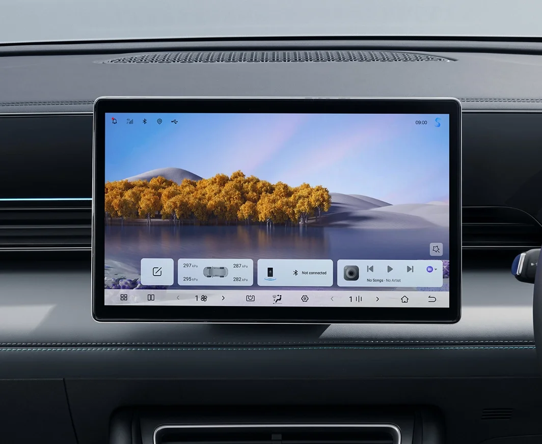 จอภายใน byd SEAL 6