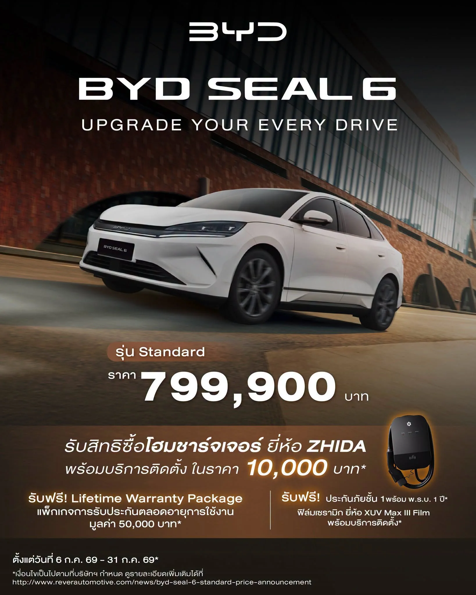 BYD SEAL 6 โปร ล่าสุด ส่วนลด