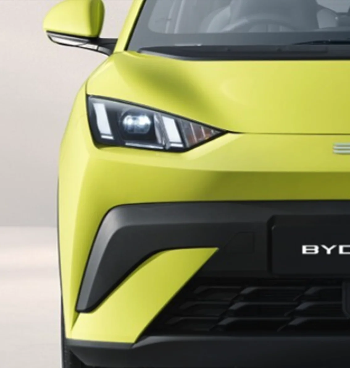 BYD atto 1 ด้านหน้า