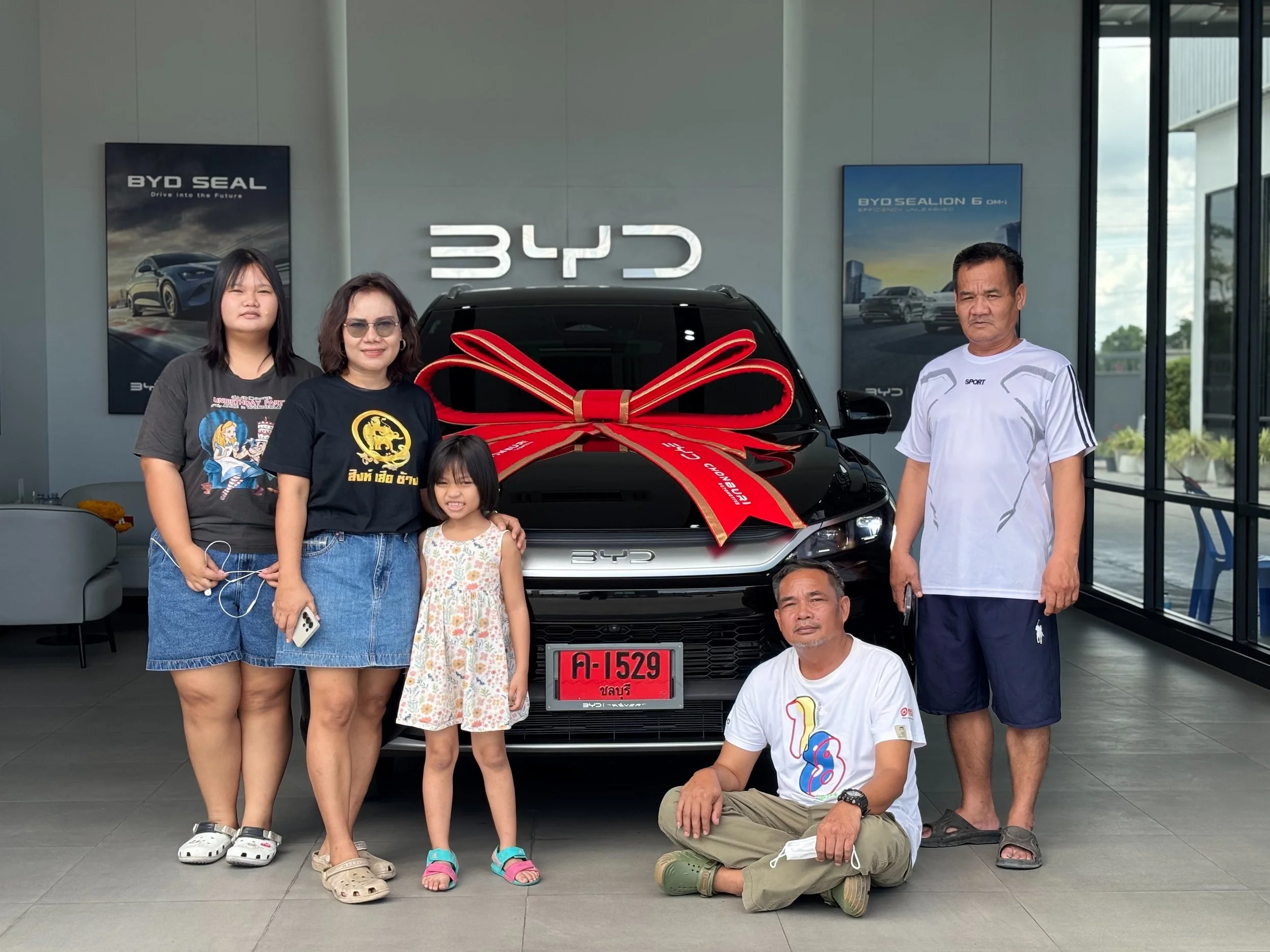 ขอบพระคุณสำหรับลูกค้า BYD SEALION 5 DM-i ทุกความไว้วางใจใน BYD ชลบุรี ออโตโมทีฟ