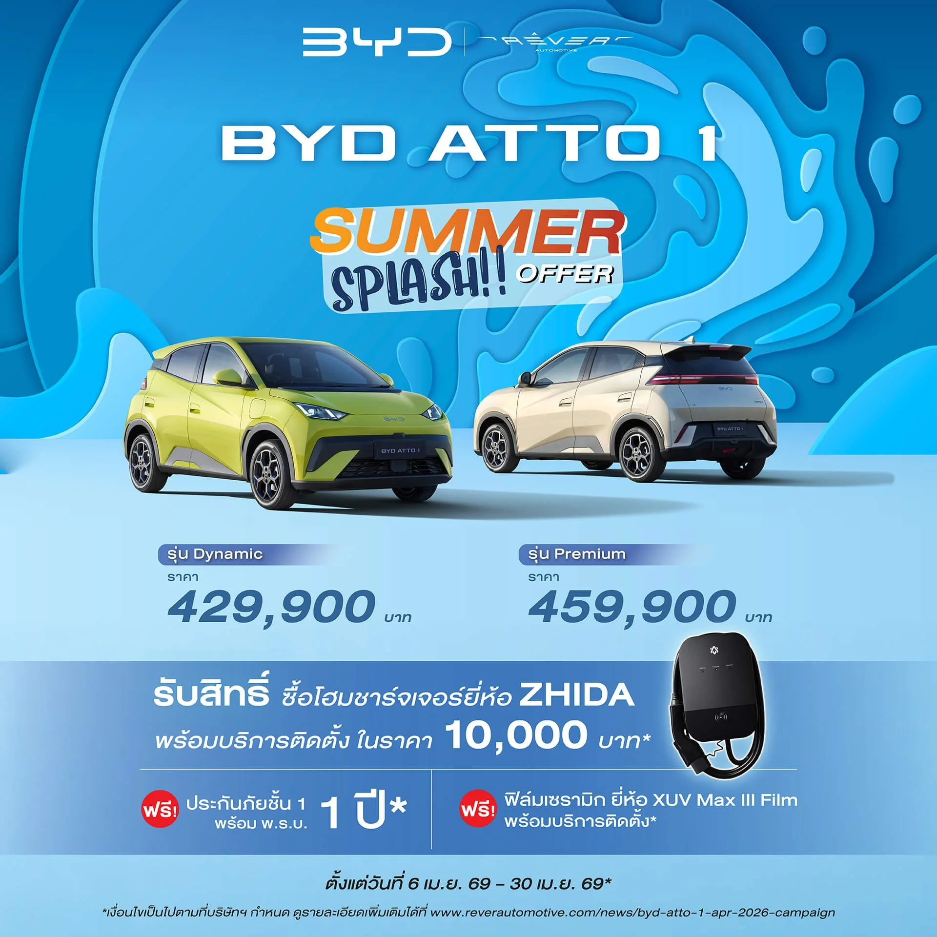 BYD atto 1 ราคา โปร ล่าสุด