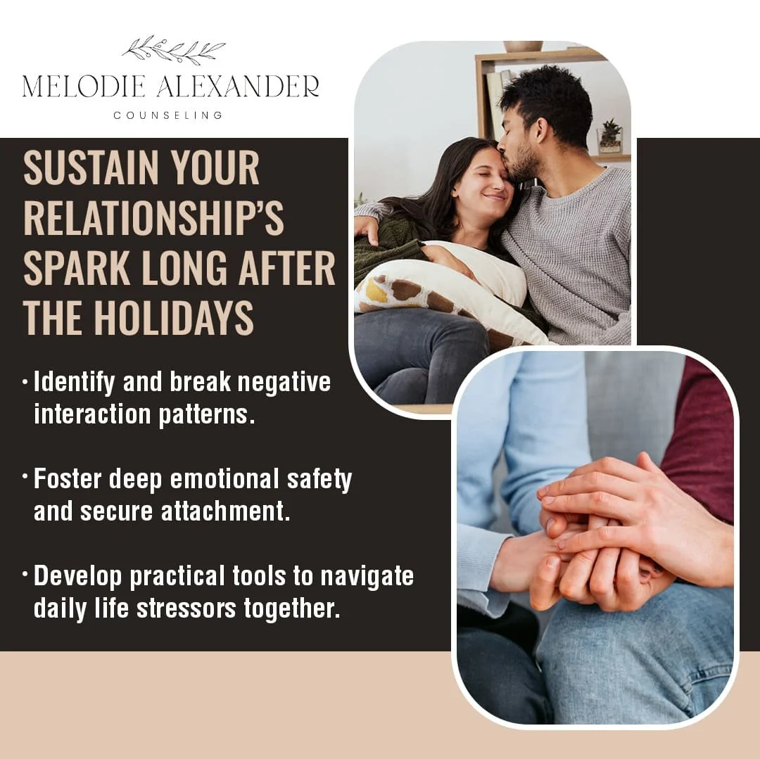 Couples showing affection and holding hands representing emotional safety and relationship strengthening through counseling in Plano