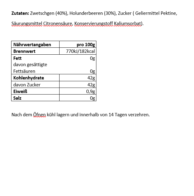 Zwetschgen - HolunderFA Inhalt und Nährwert.png