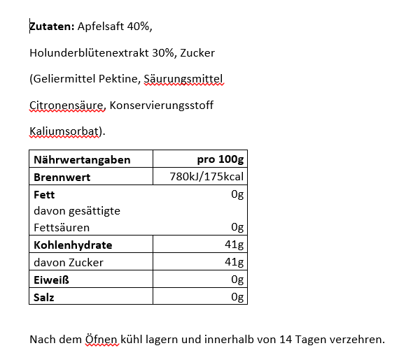 Holunderblüte-Apfelgelee Zutaten und Nährwerte.png