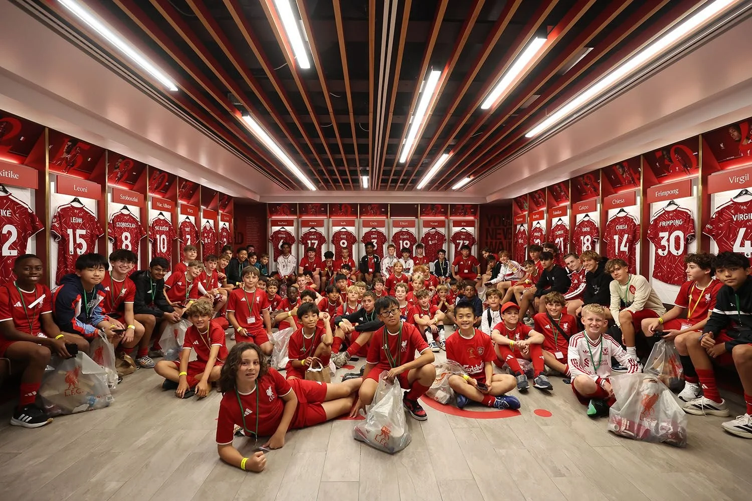 Anfield tour on LFC camp