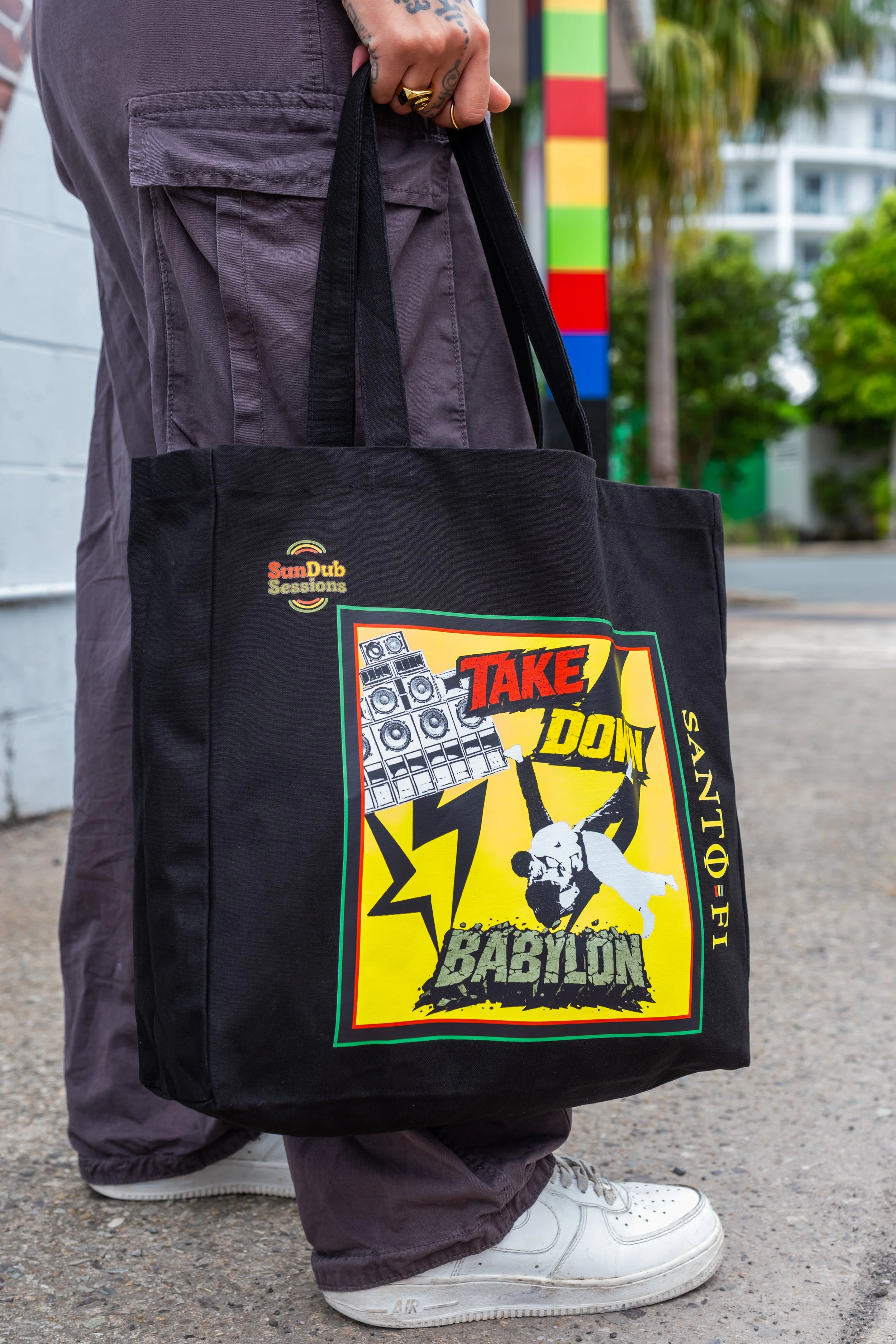 Take Down Babylon Tote Bag