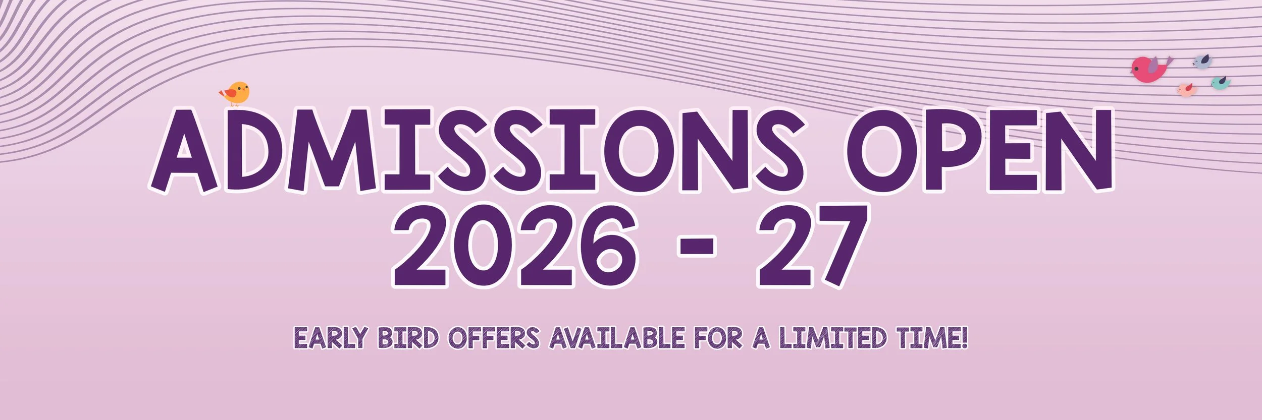 Admissions Open 2026