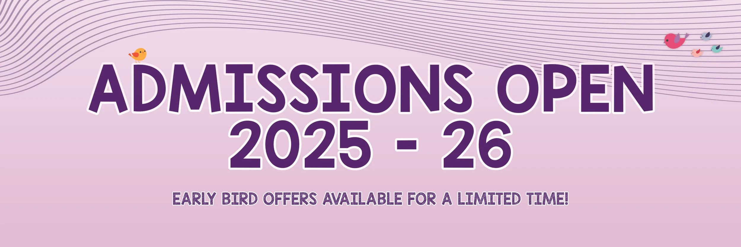 Admissions Open